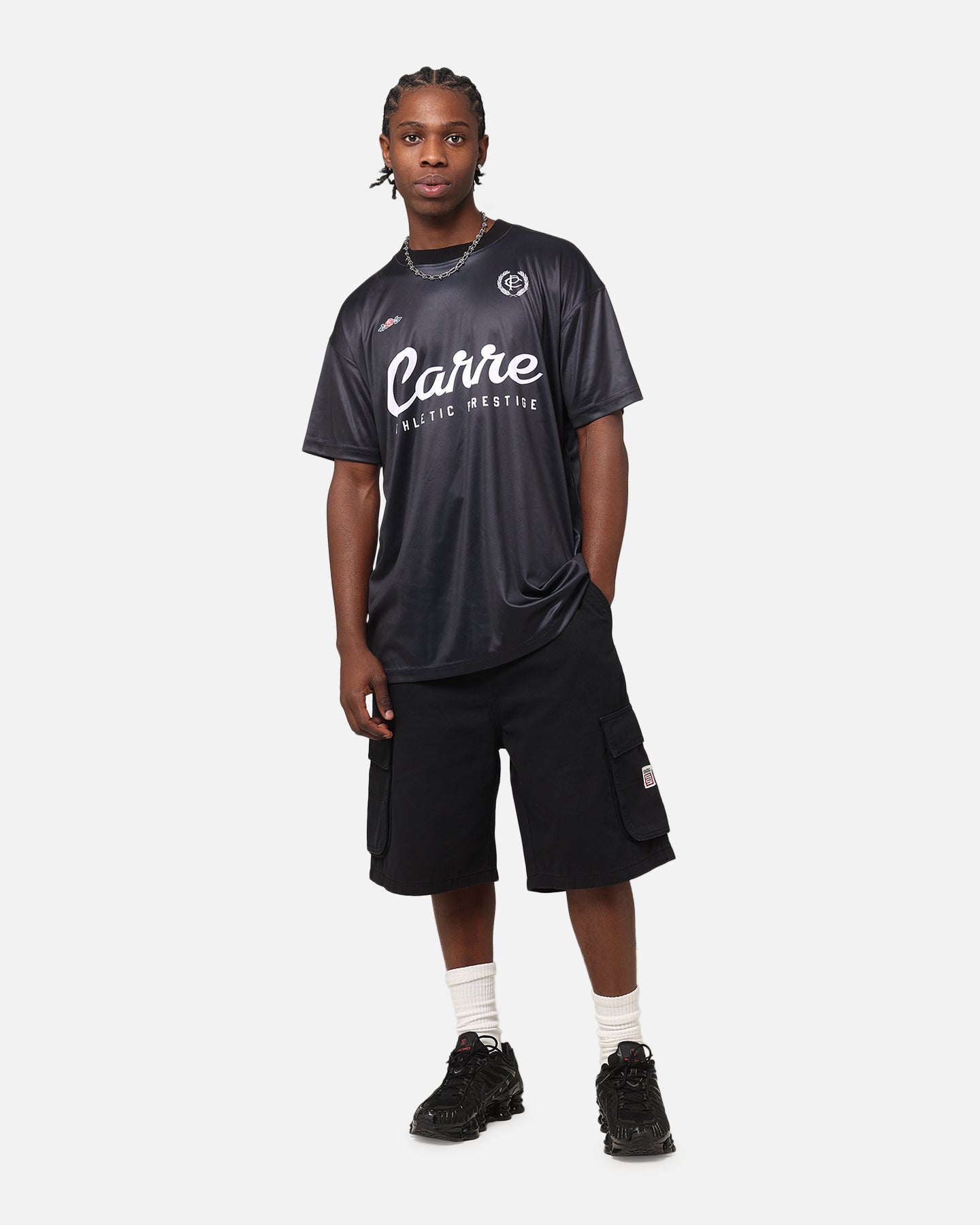 Carre Prestige Football T-Shirt Black