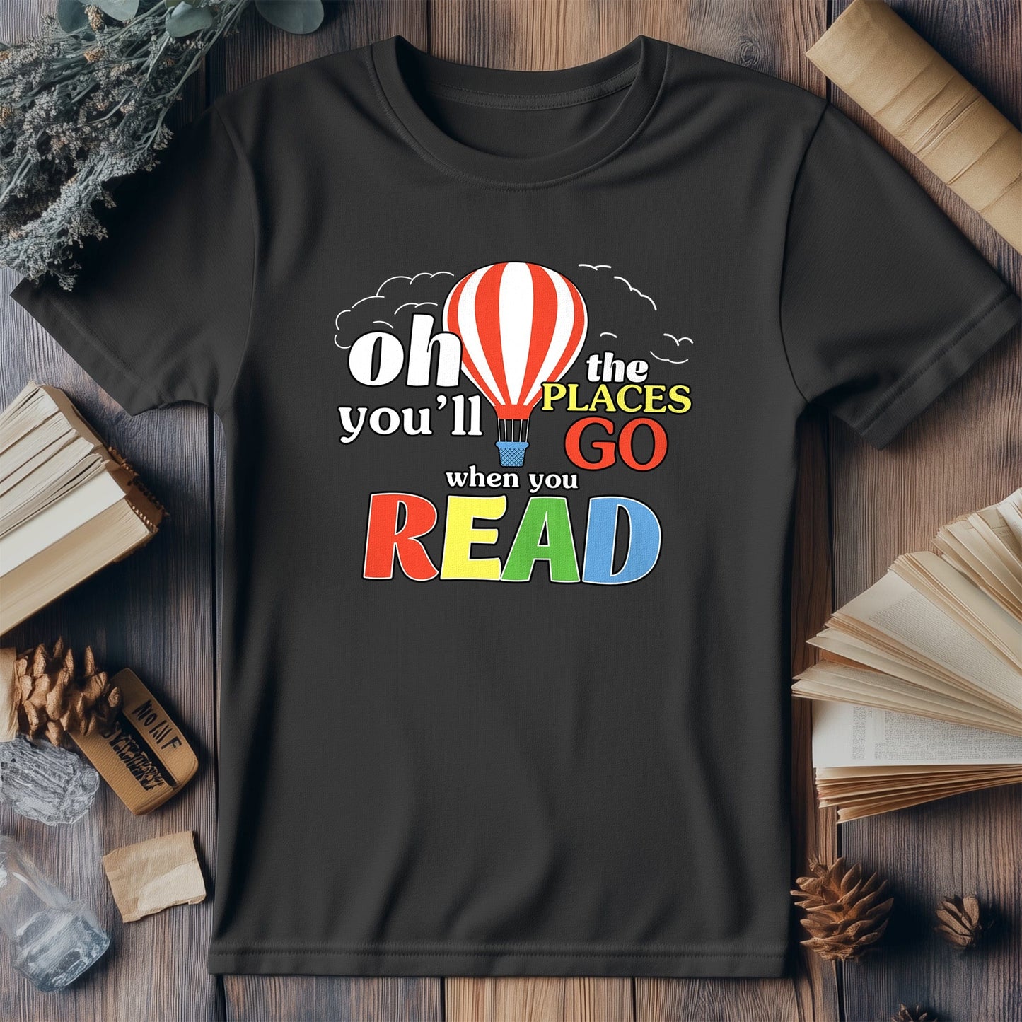 Oh, The Places You'll Go Funny Kids Tee