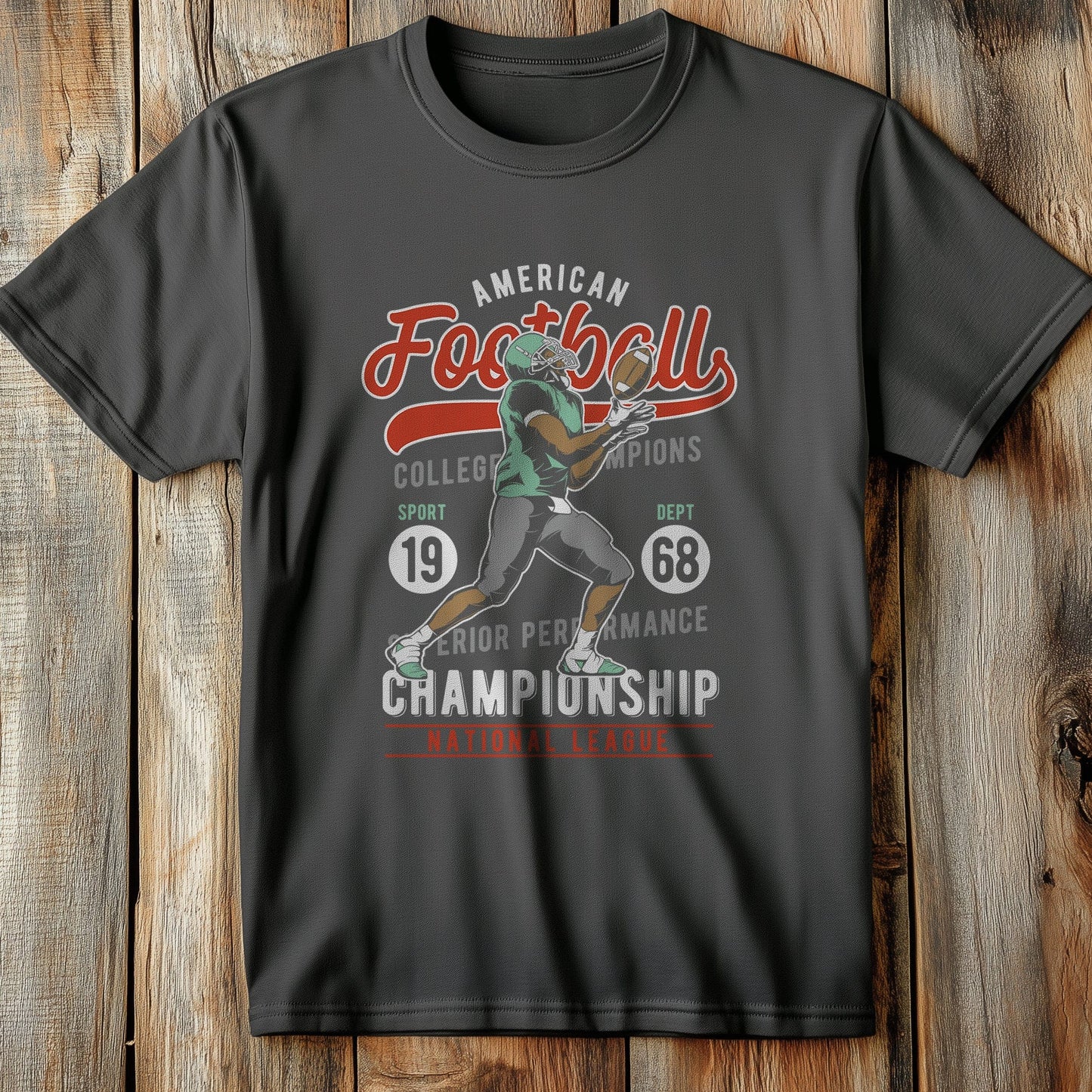 Touchdown Delight! American Football T-shirt