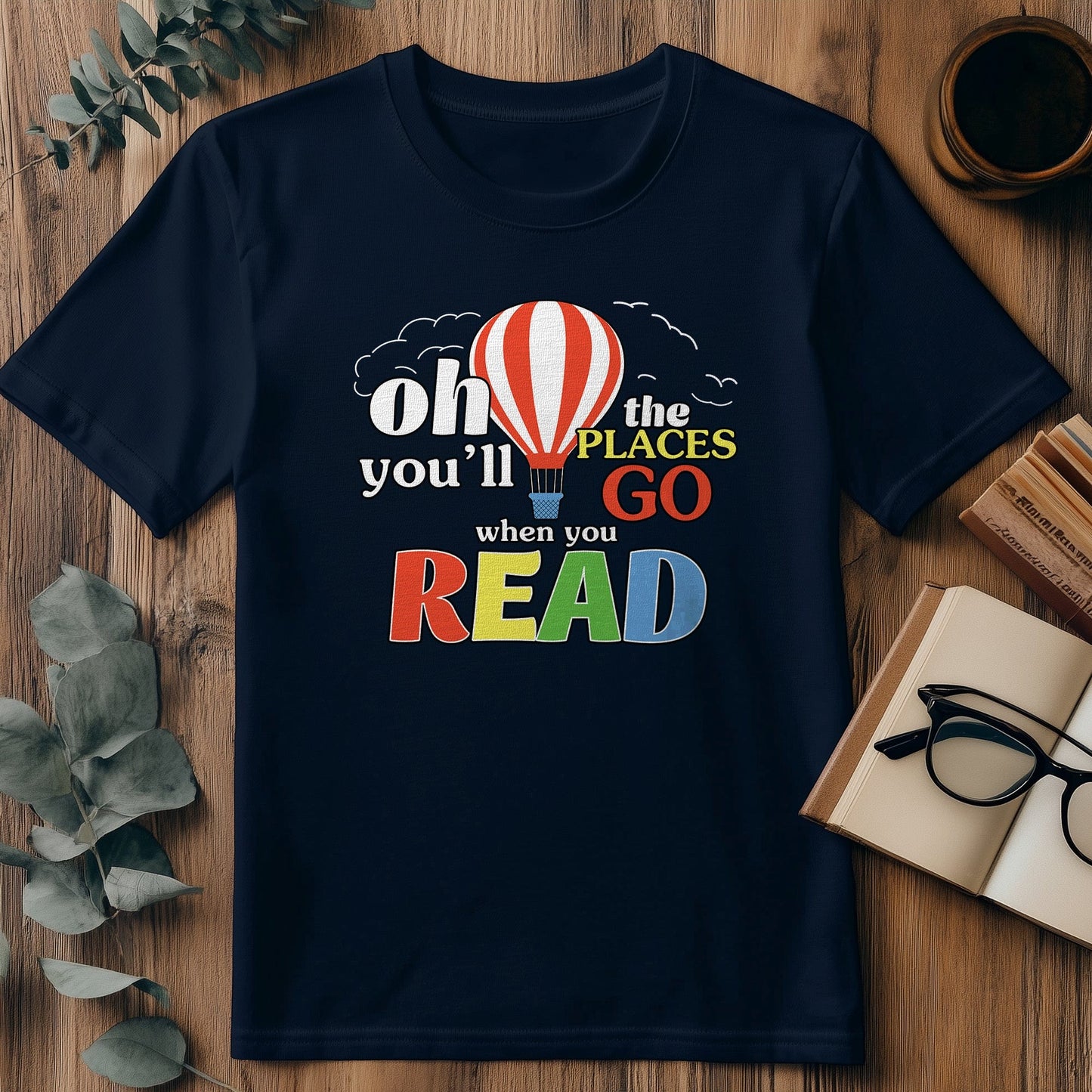 Oh, The Places You'll Go Funny Kids Tee
