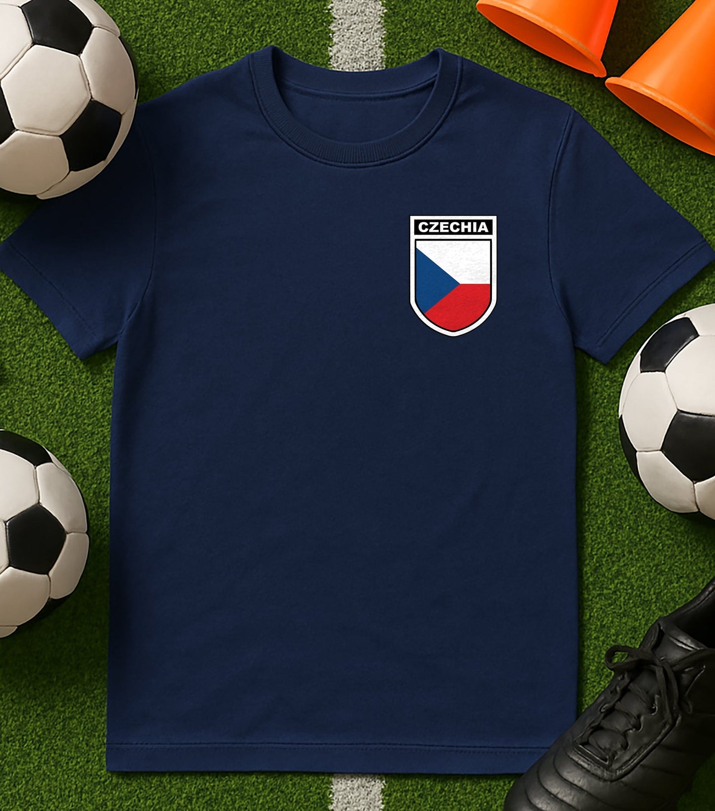 Czechia Football T-Shirt
