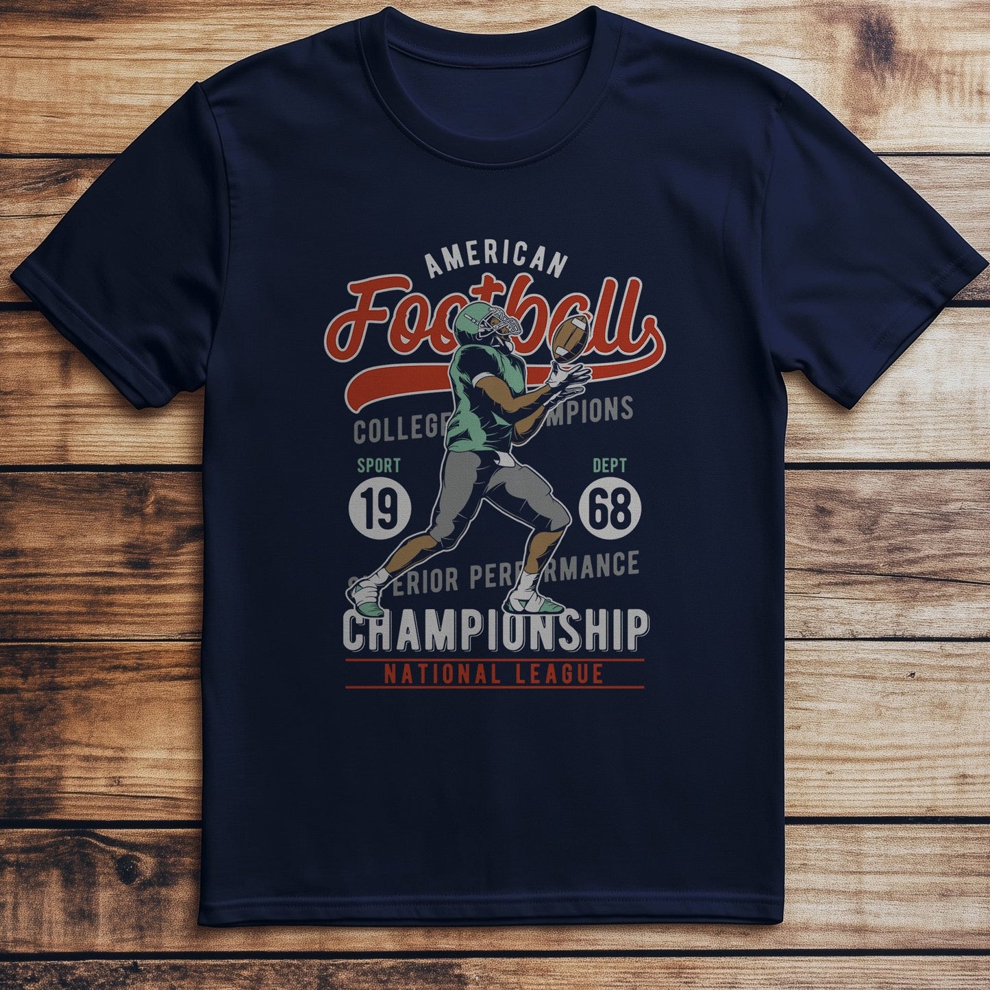 Touchdown Delight! American Football T-shirt