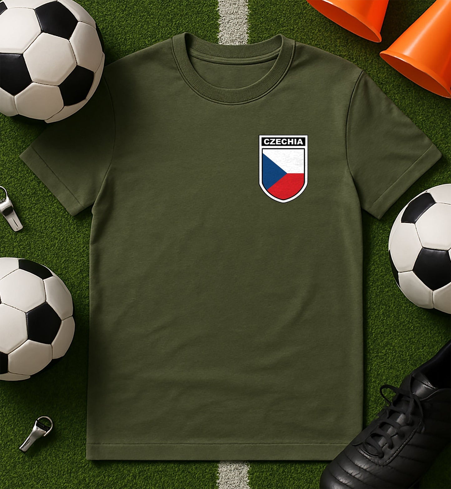 Czechia Football T-Shirt