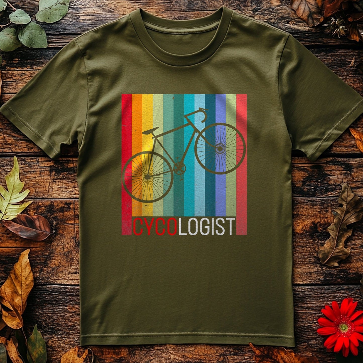 Cycling (228) T-Shirt - Funny Pedal