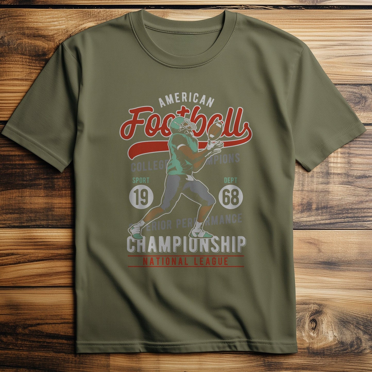 Touchdown Delight! American Football T-shirt