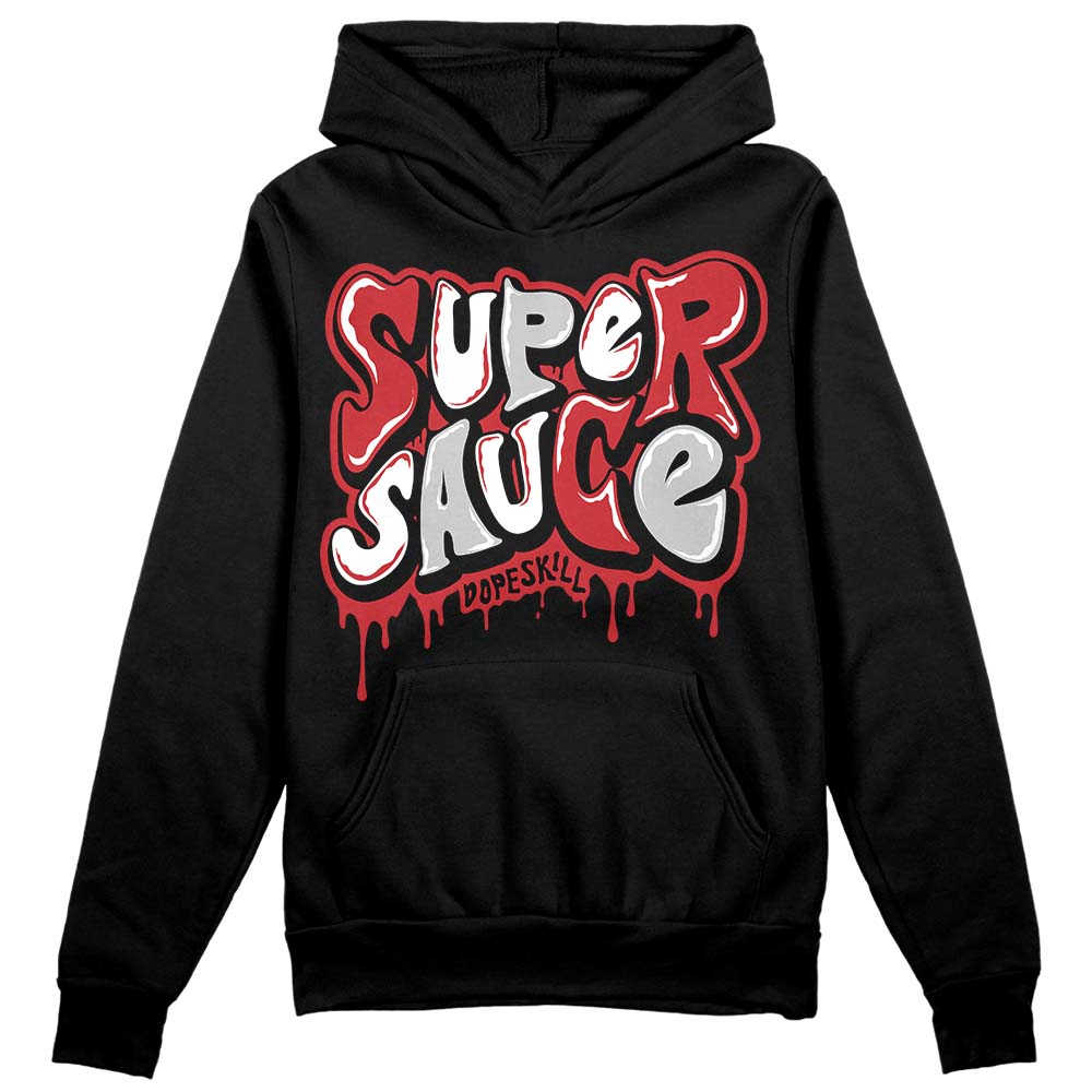 Red Taxi 12s DopeSkill Hoodie Sweatshirt Super Sauce Graphic