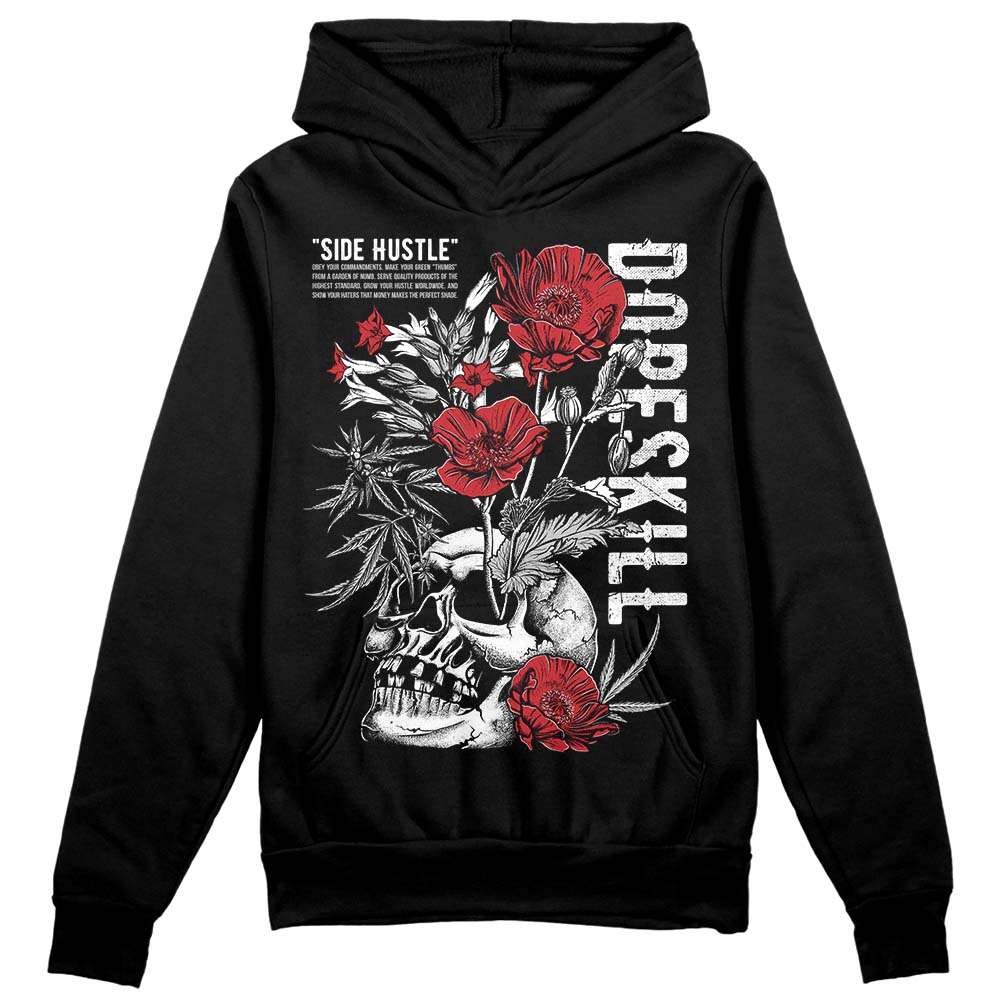 Red Taxi 12s DopeSkill Hoodie Sweatshirt Side Hustle Graphic