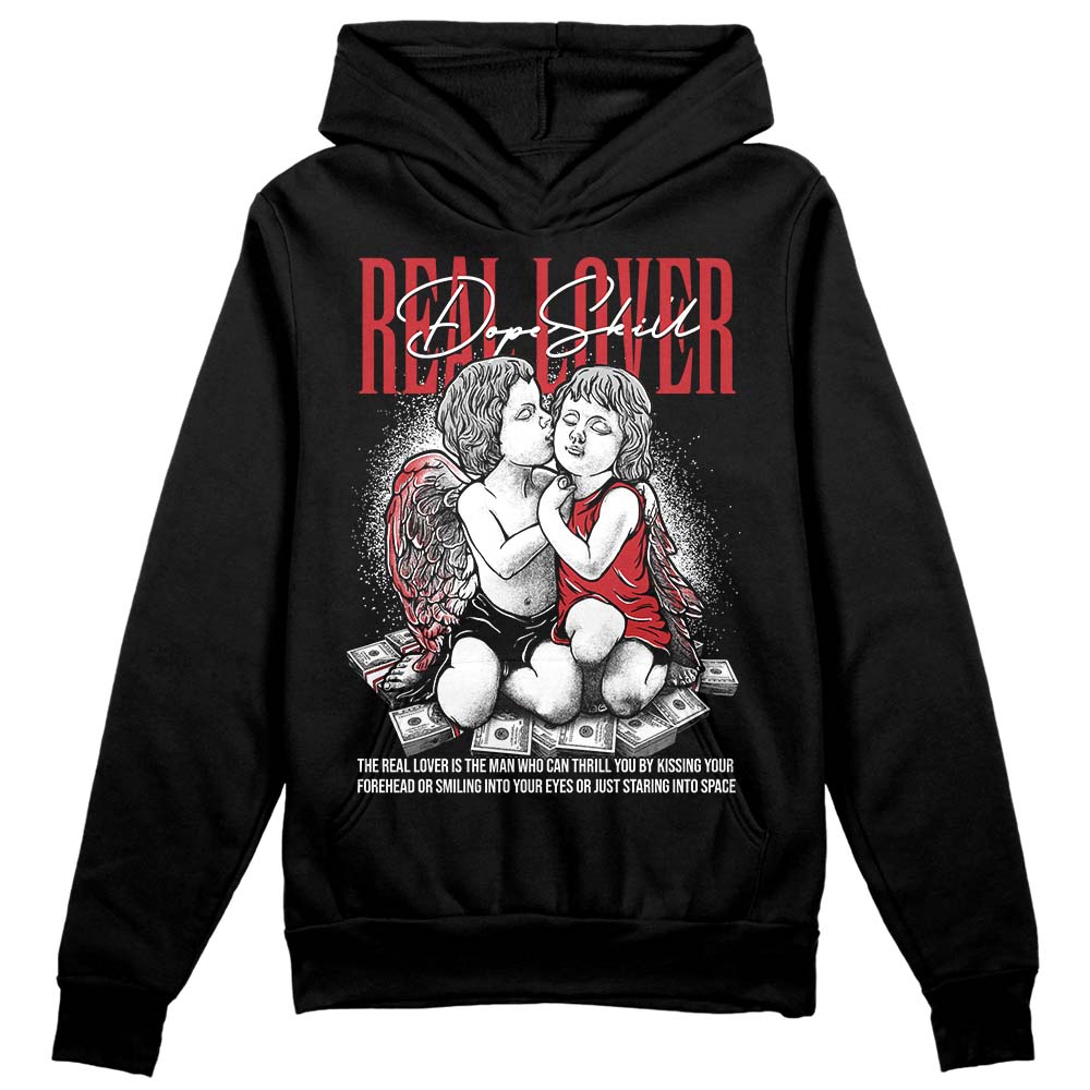 Red Taxi 12s DopeSkill Hoodie Sweatshirt Real Lover Graphic