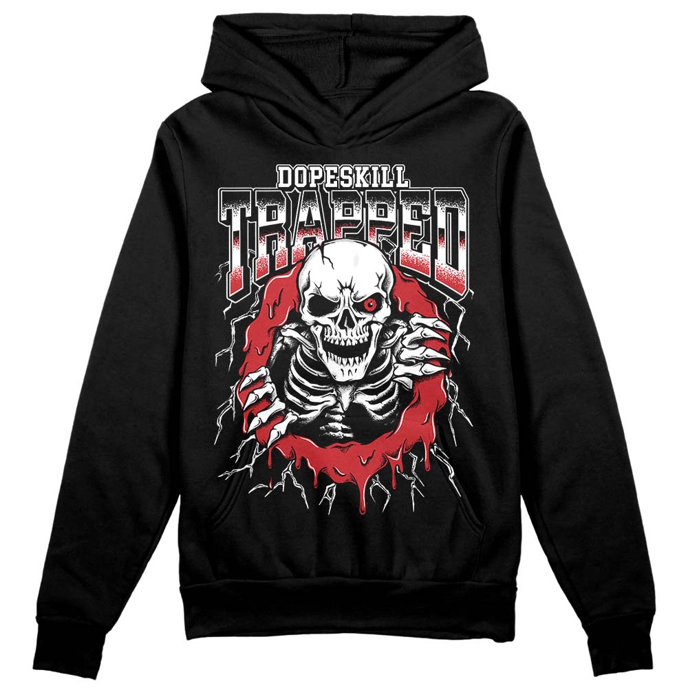Red Taxi 12s DopeSkill Hoodie Sweatshirt Trapped Halloween Graphic