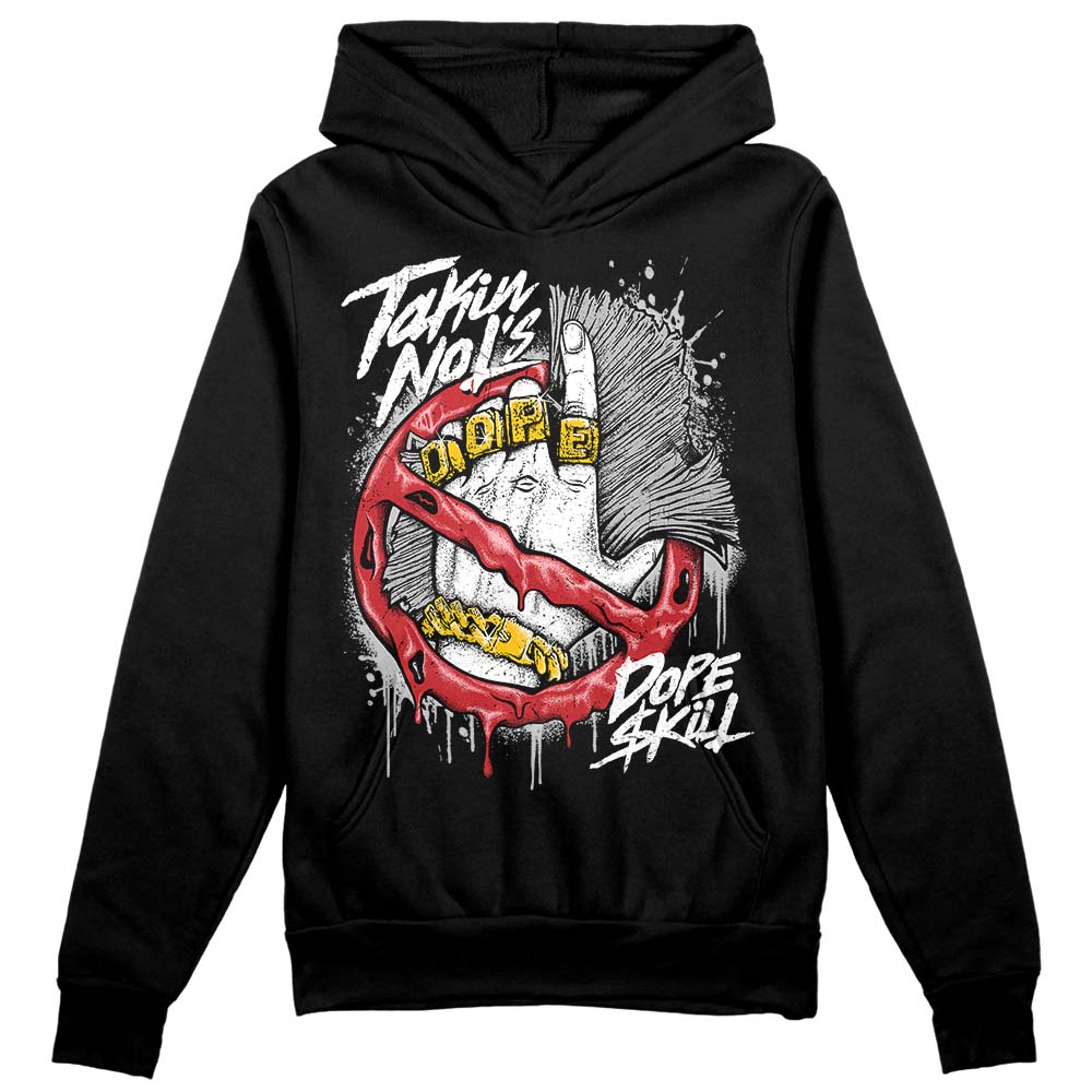 Red Taxi 12s DopeSkill Hoodie Sweatshirt Takin No L's Graphic