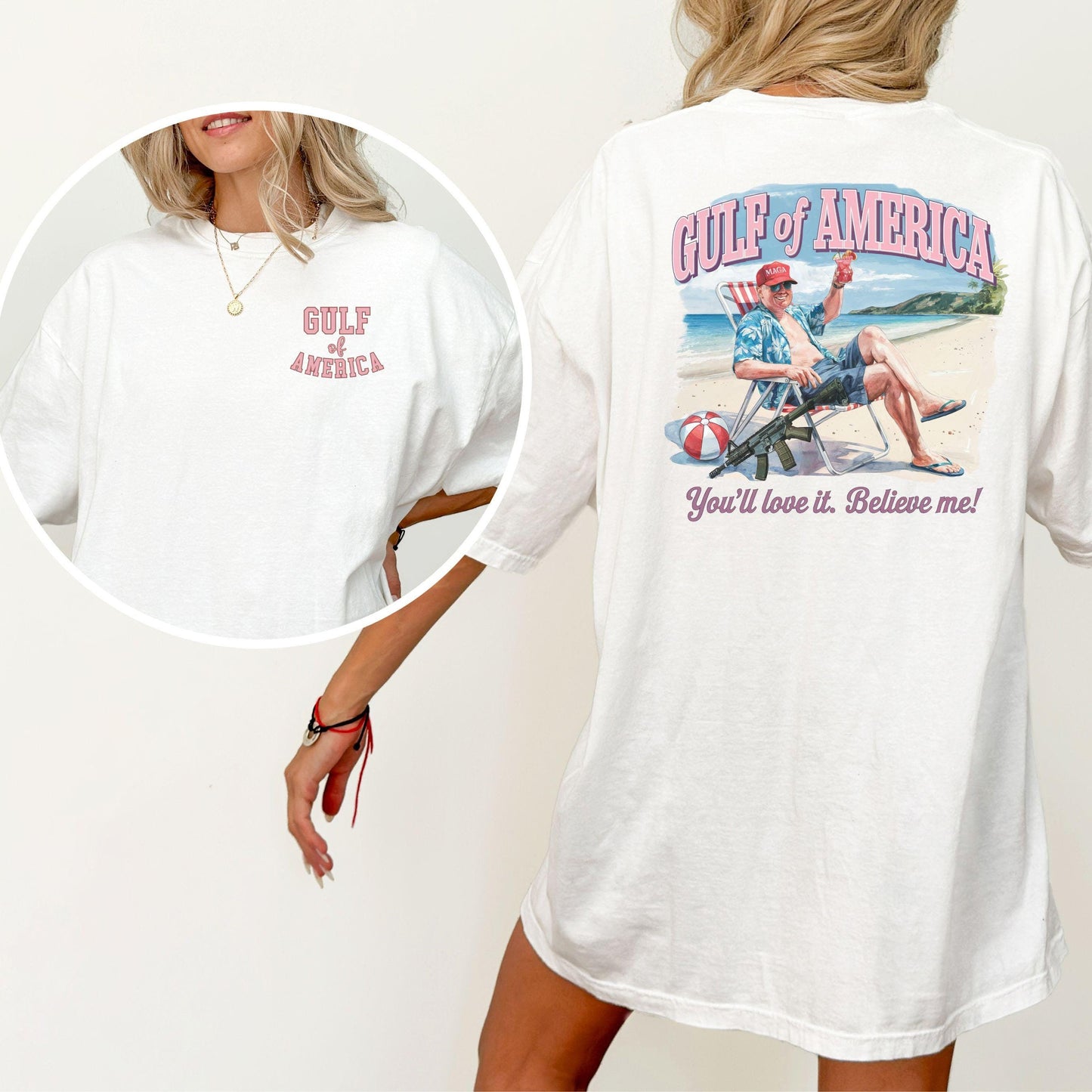 Trump Shirt, Gulf of America Trump Shirt, Trump Ocean Shirt
