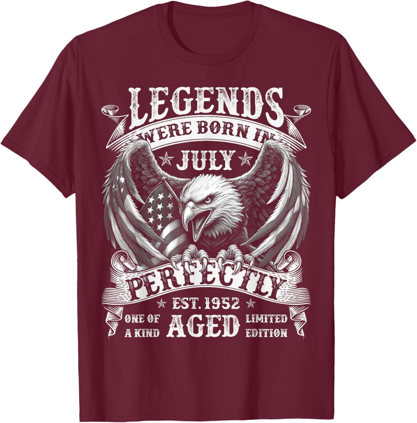 July 1952 Retro 73rd Birthday Gifts For Men 73 Year Old