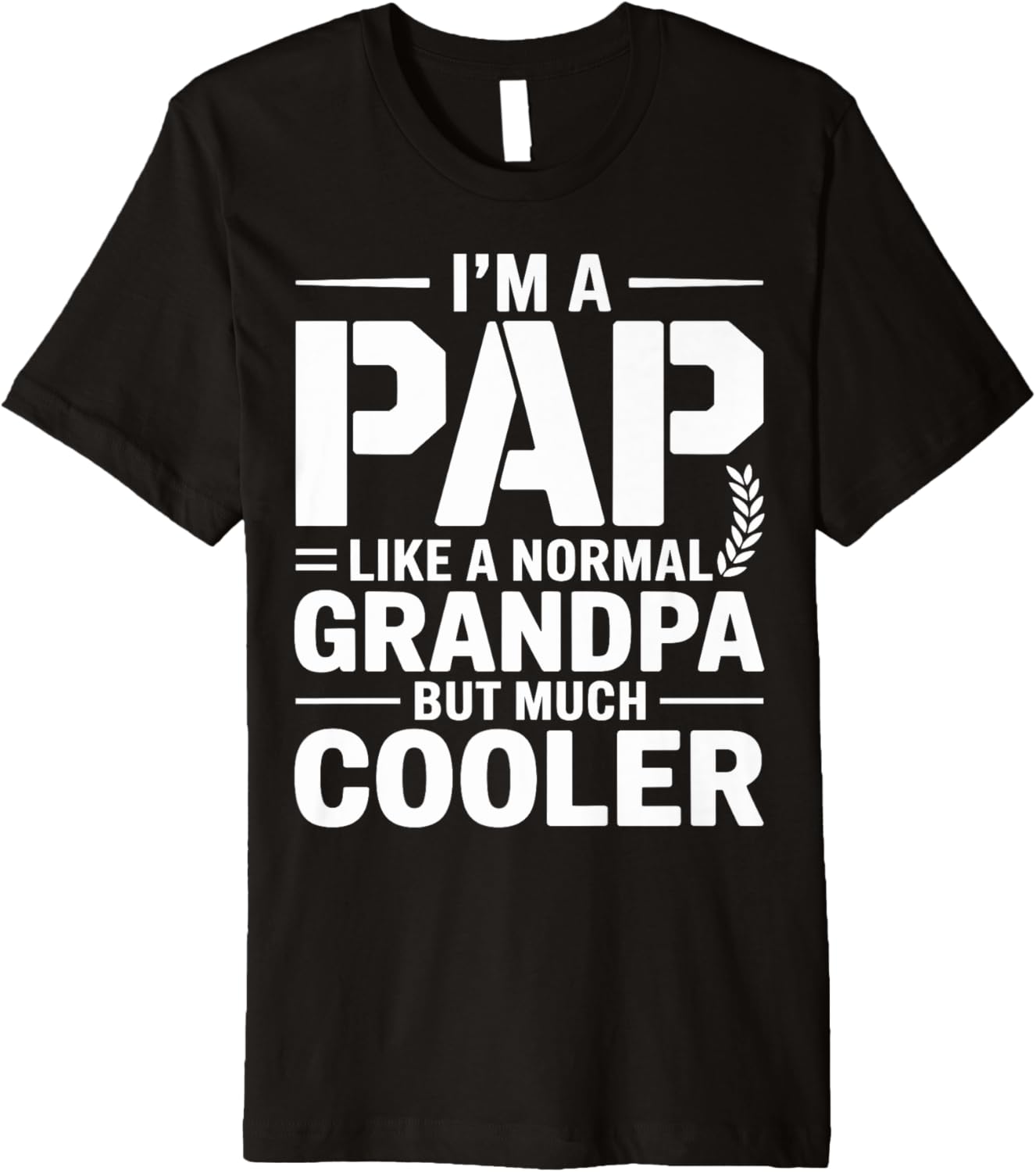 Mens Pap Like a Grandpa Only Cooler Southern Grandfather Premium