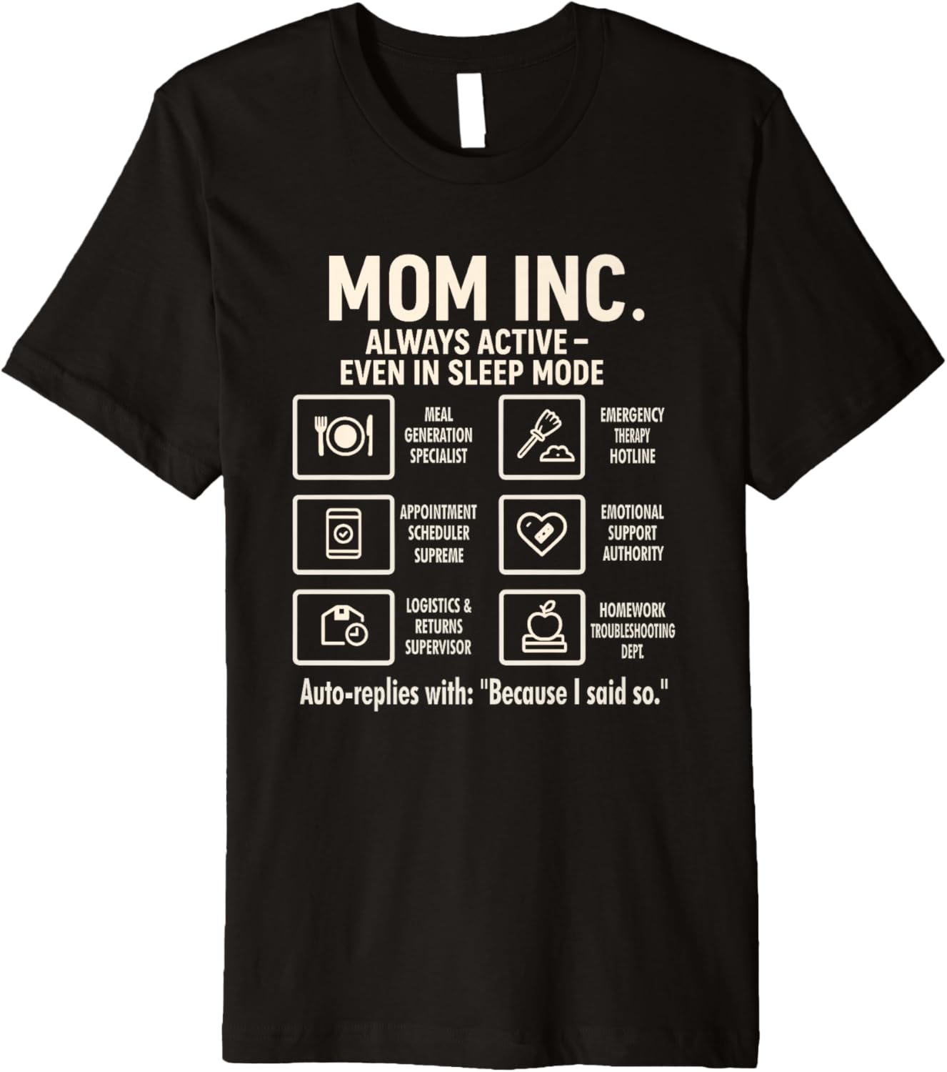 Funny "Mom Inc" Mother Birthday Gift for Mother\u2019s Day& Mommy Premium