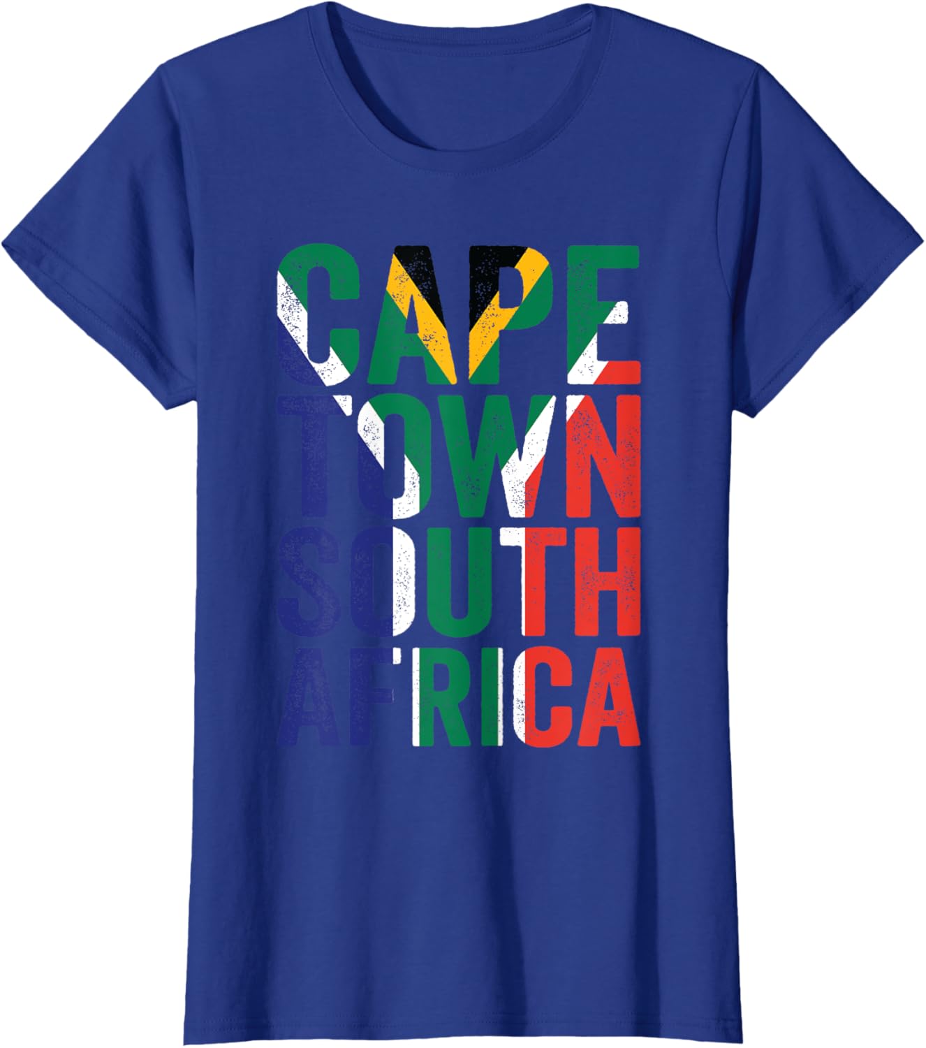 Cape Town South Africa Retro Flag Travel Vacation Souvenir
