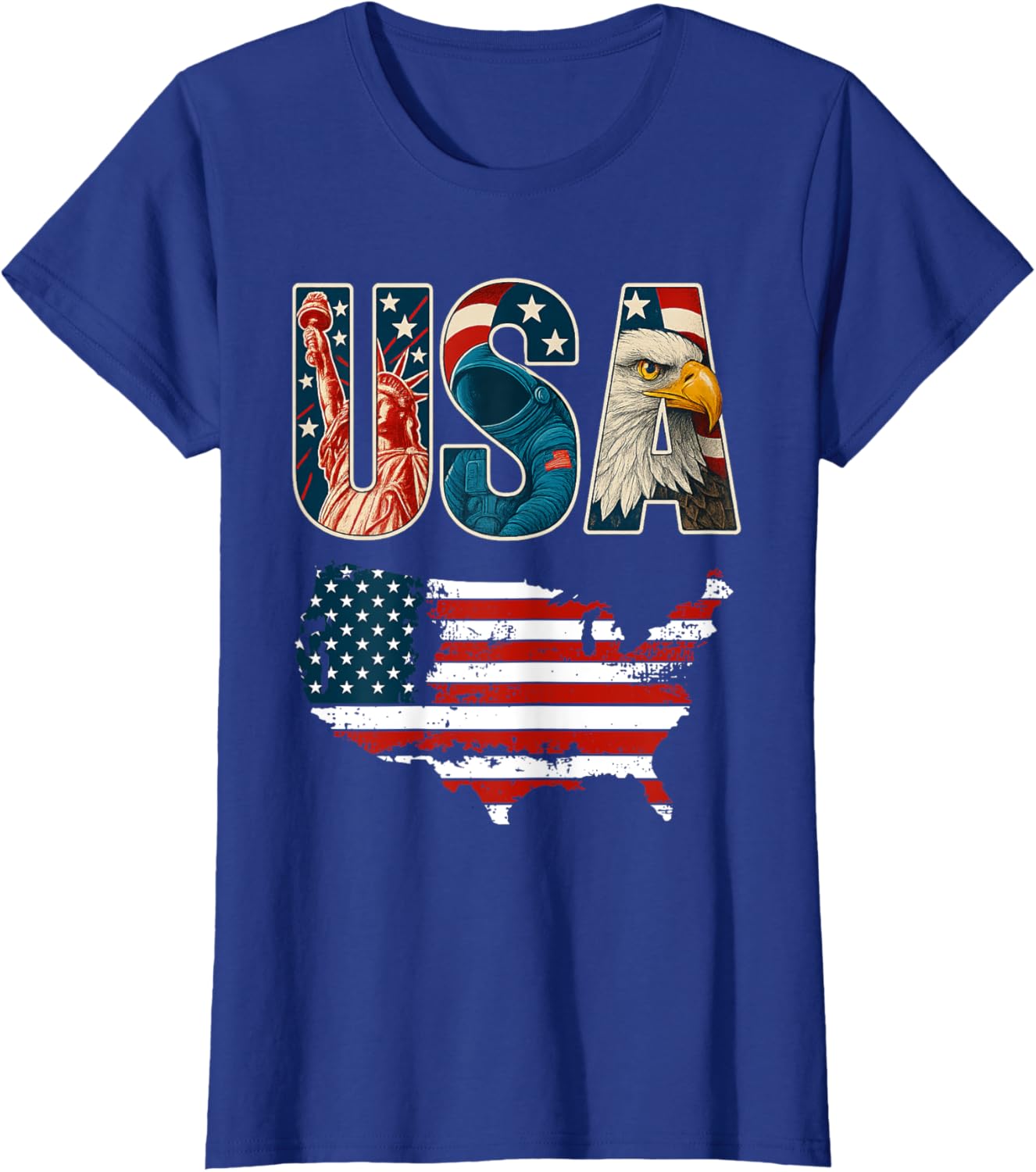 USA US Patriotic 4th of July America Flag Freedom Eagle