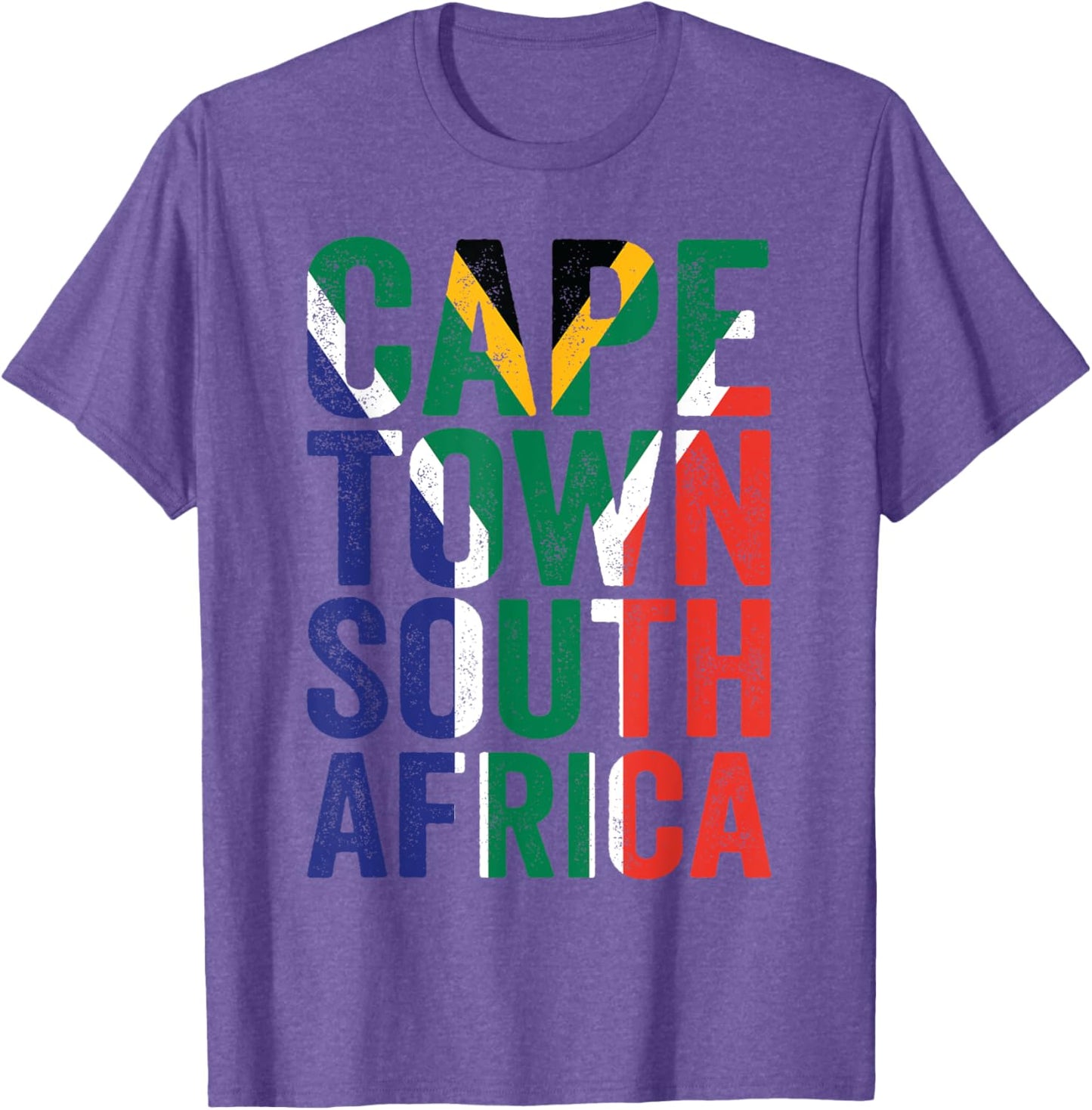 Cape Town South Africa Retro Flag Travel Vacation Souvenir