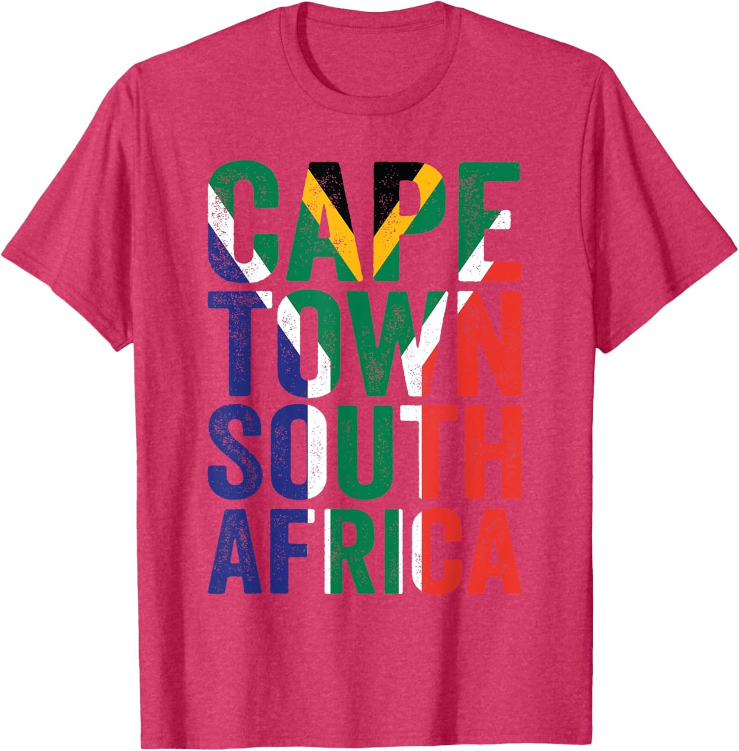 Cape Town South Africa Retro Flag Travel Vacation Souvenir