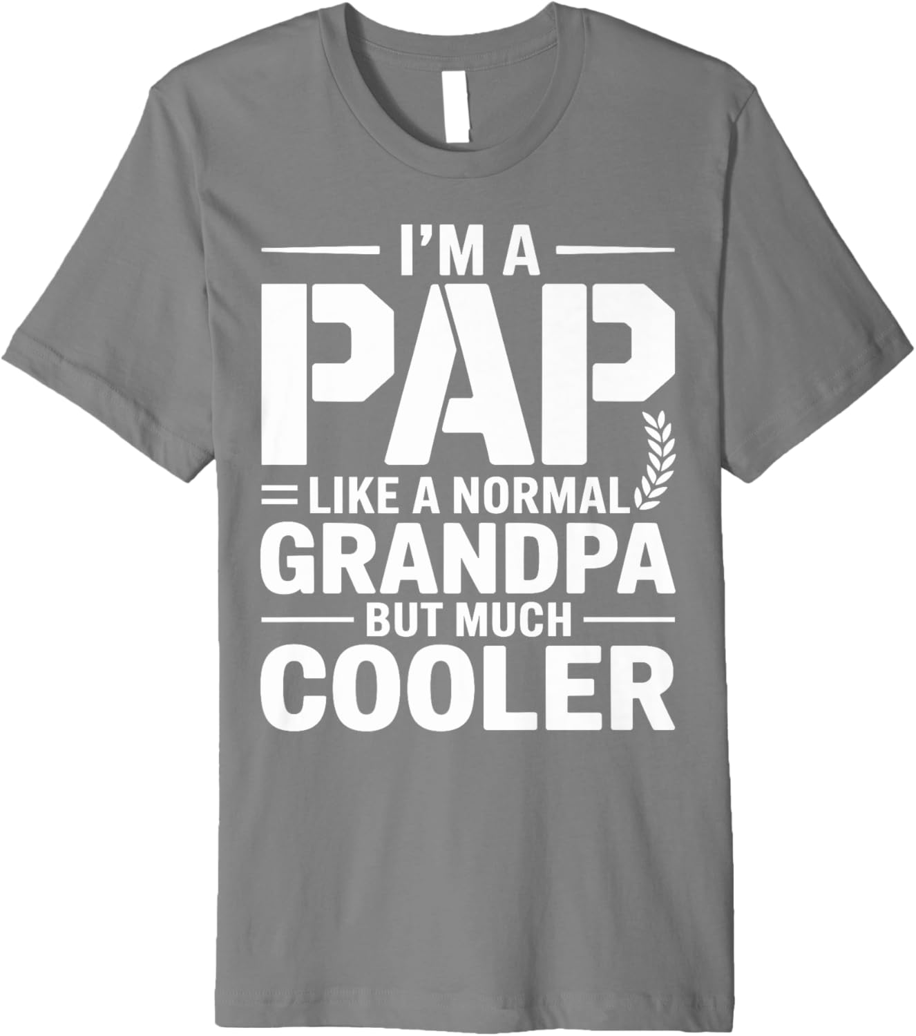 Mens Pap Like a Grandpa Only Cooler Southern Grandfather Premium