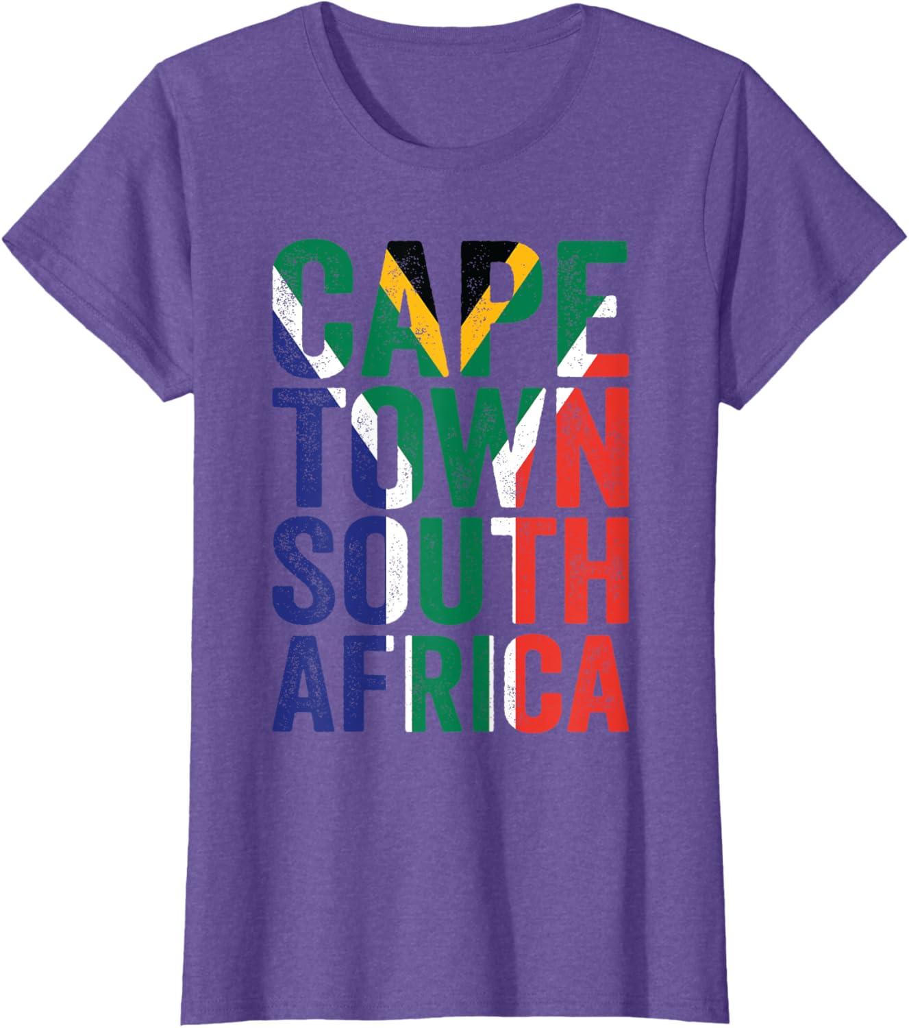 Cape Town South Africa Retro Flag Travel Vacation Souvenir