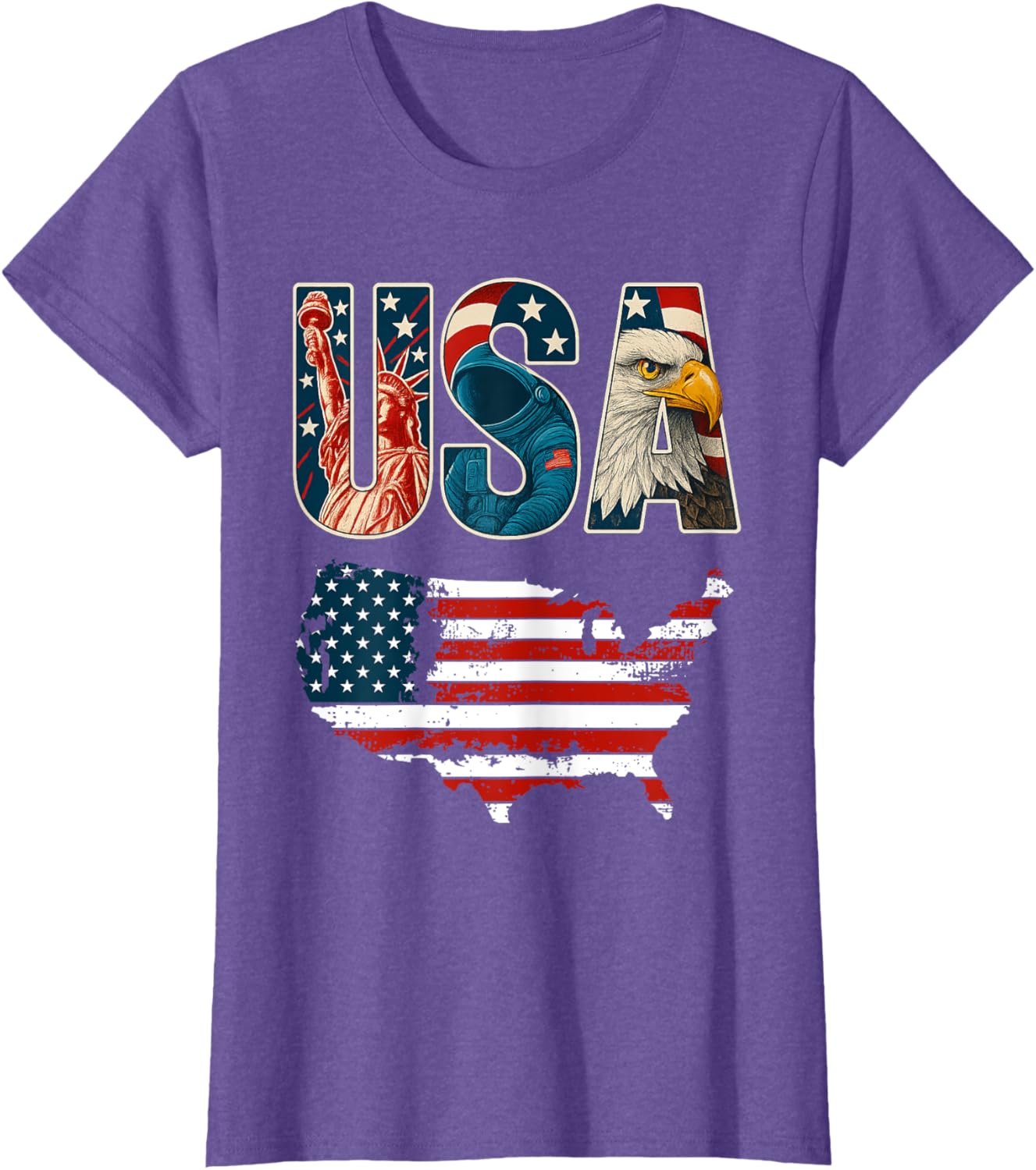 USA US Patriotic 4th of July America Flag Freedom Eagle