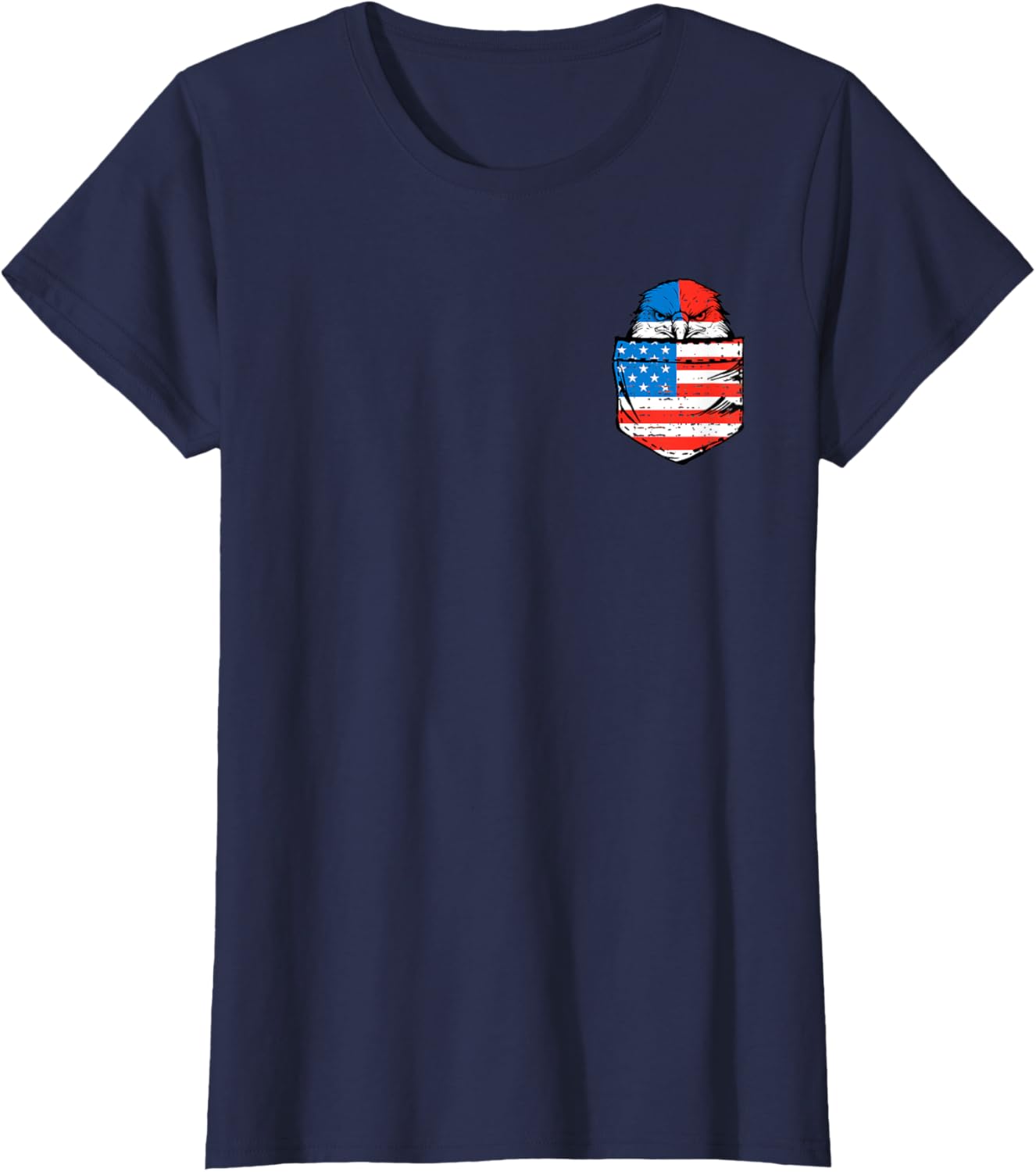 Eagle USA Flag Pocket American Funny 4th Of July Fourth