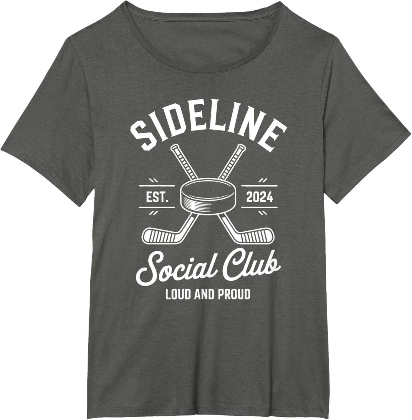 Ice Hockey Game Sideline Social Club Loud and Proud Cheer