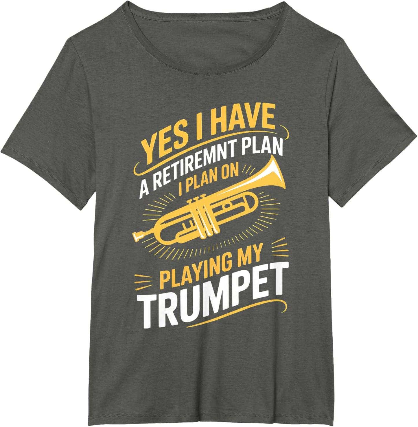 Funny Retirement Trumpet Player Quote
