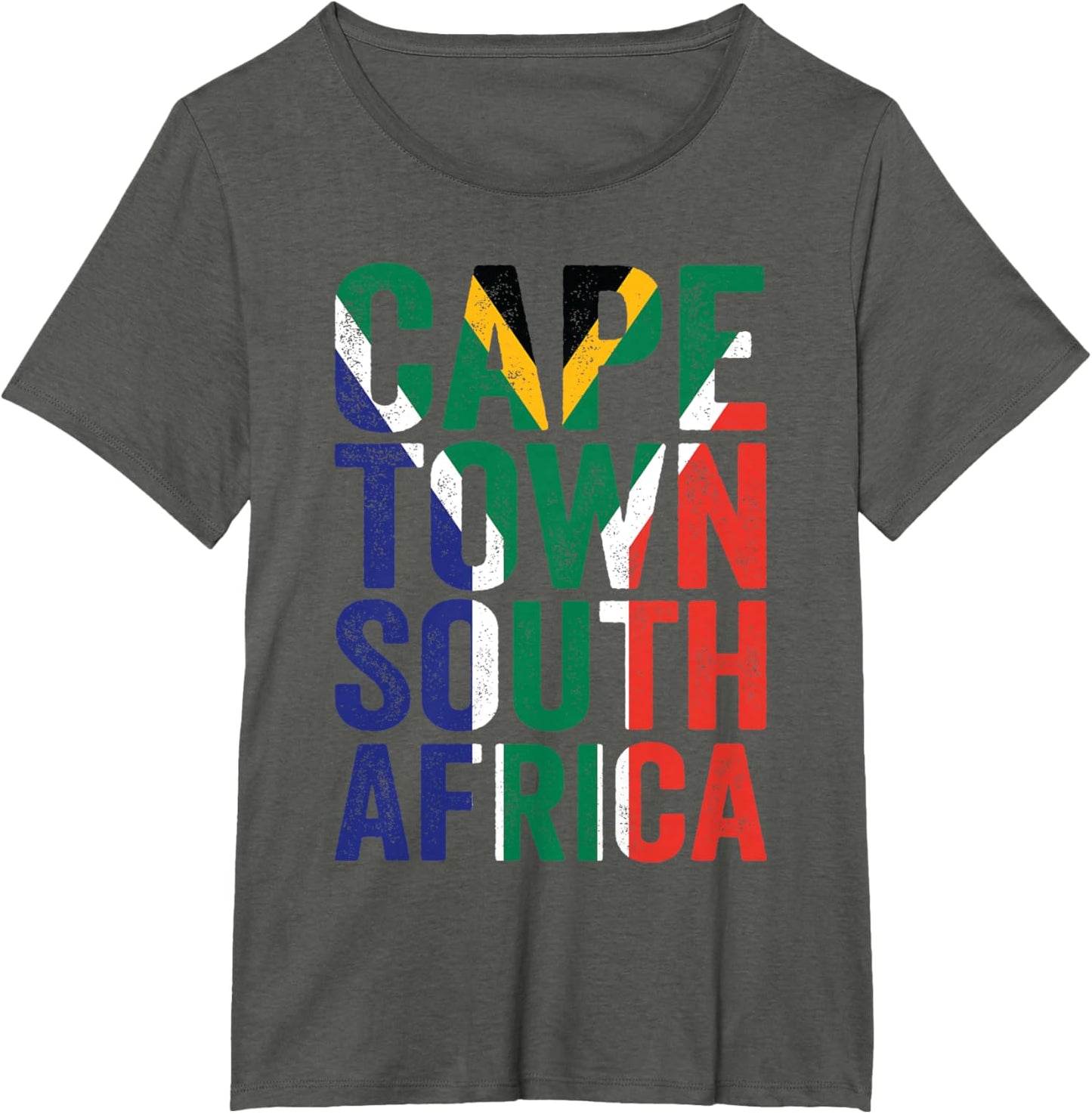 Cape Town South Africa Retro Flag Travel Vacation Souvenir