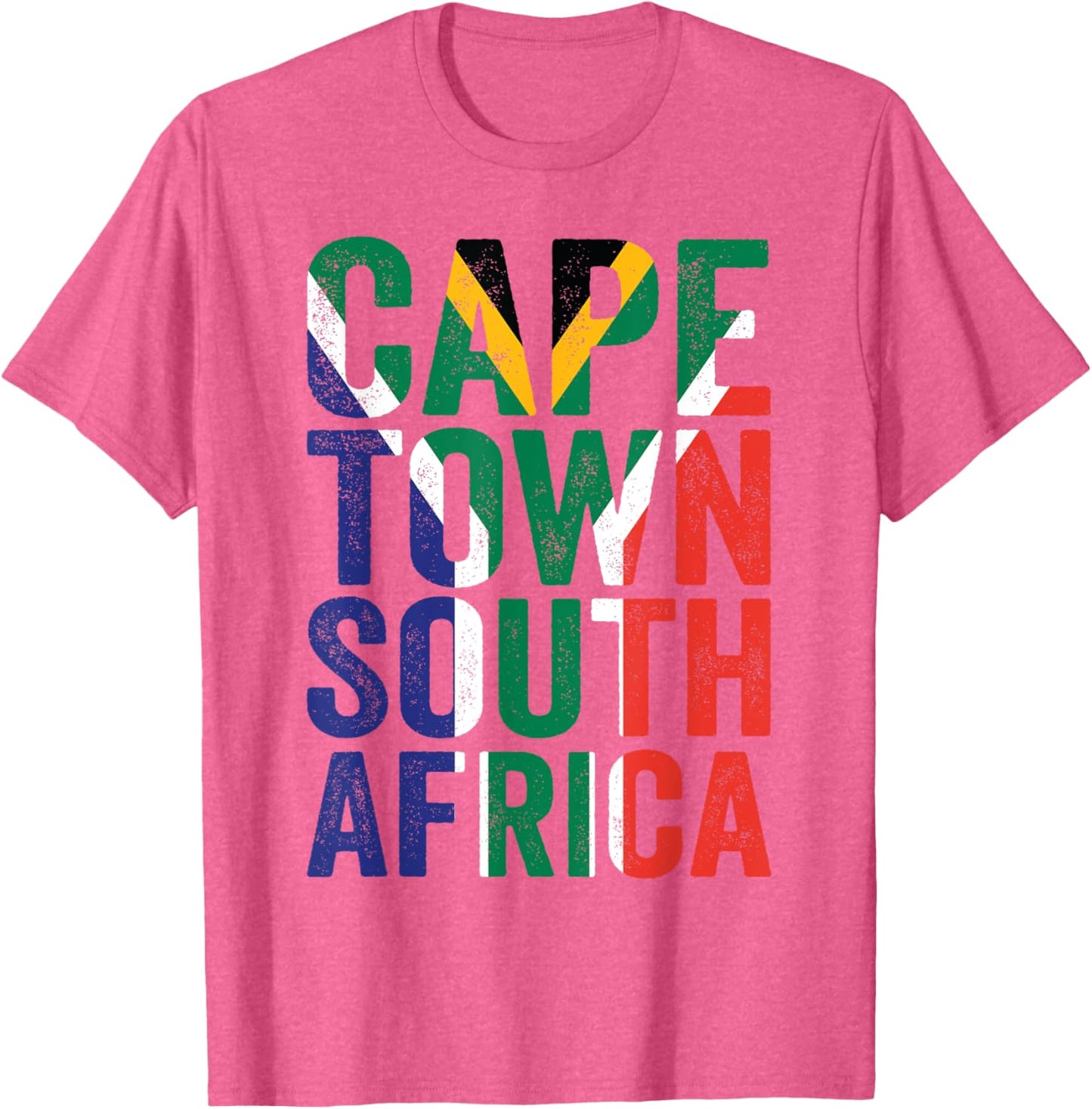 Cape Town South Africa Retro Flag Travel Vacation Souvenir