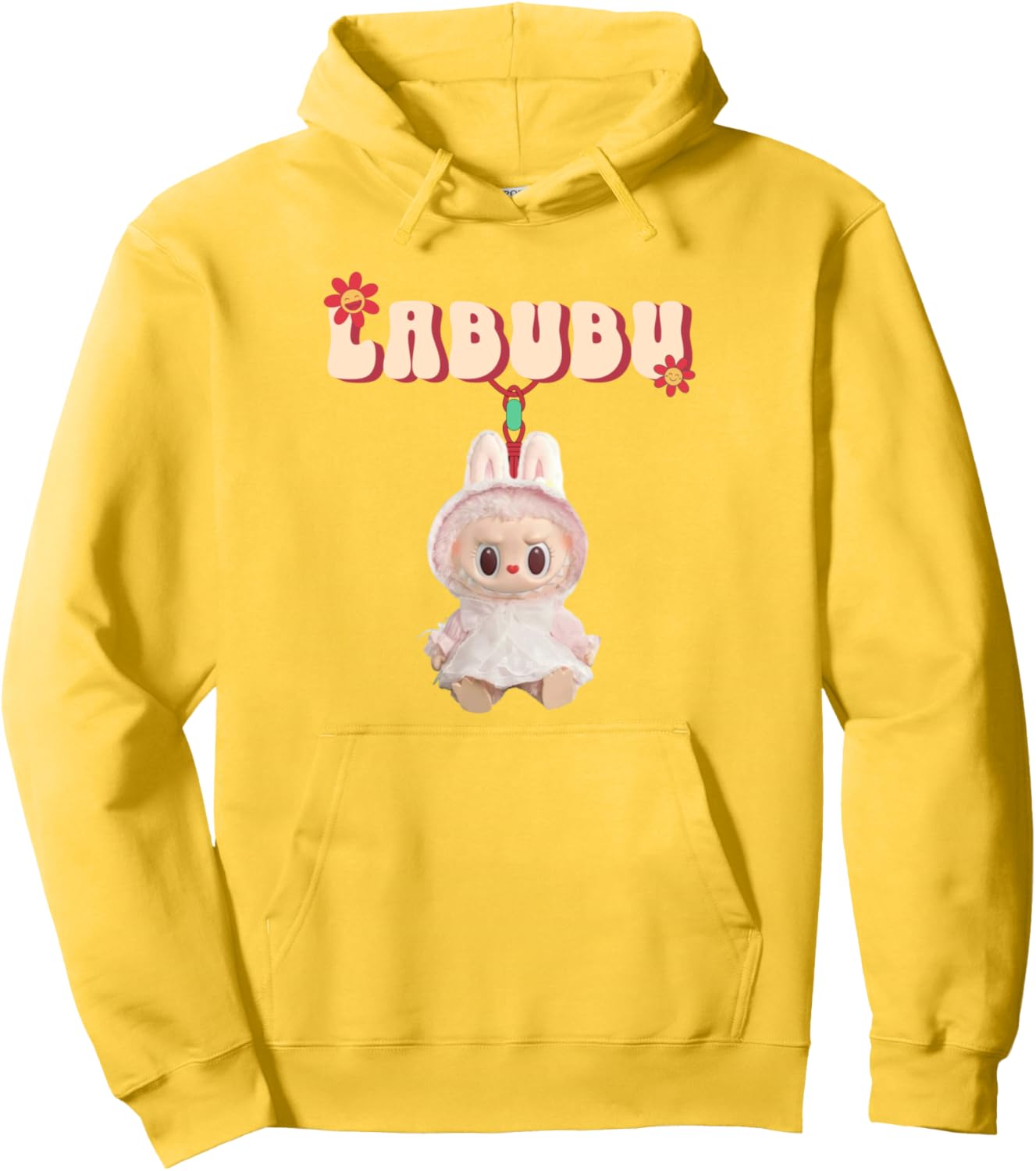 Funny Labubu Lover Cute Labubu The Monsters Women Pullover Hoodie