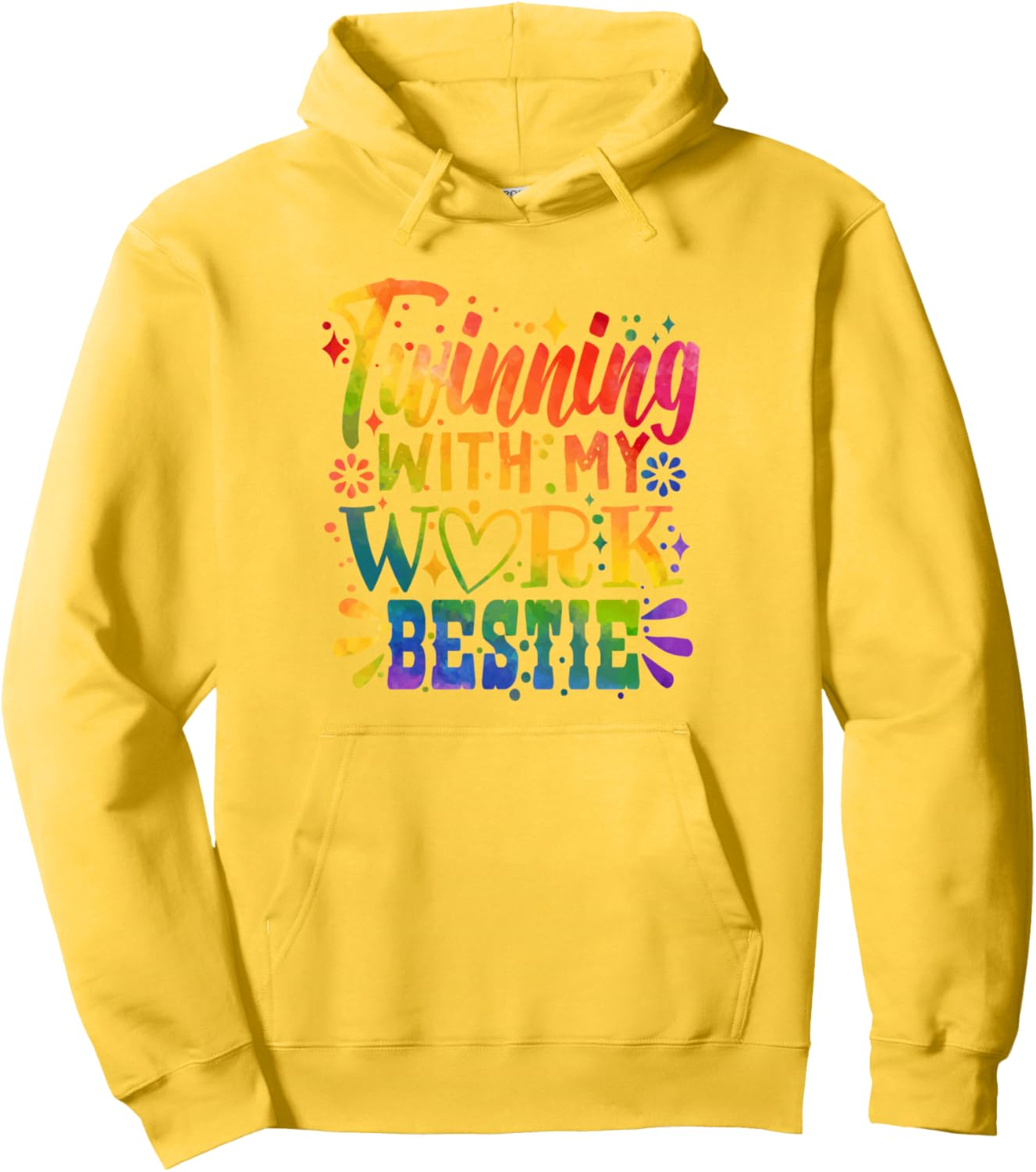 Twinning with My Bestie Spirit Week Twin Day BFF Matching Pullover Hoodie