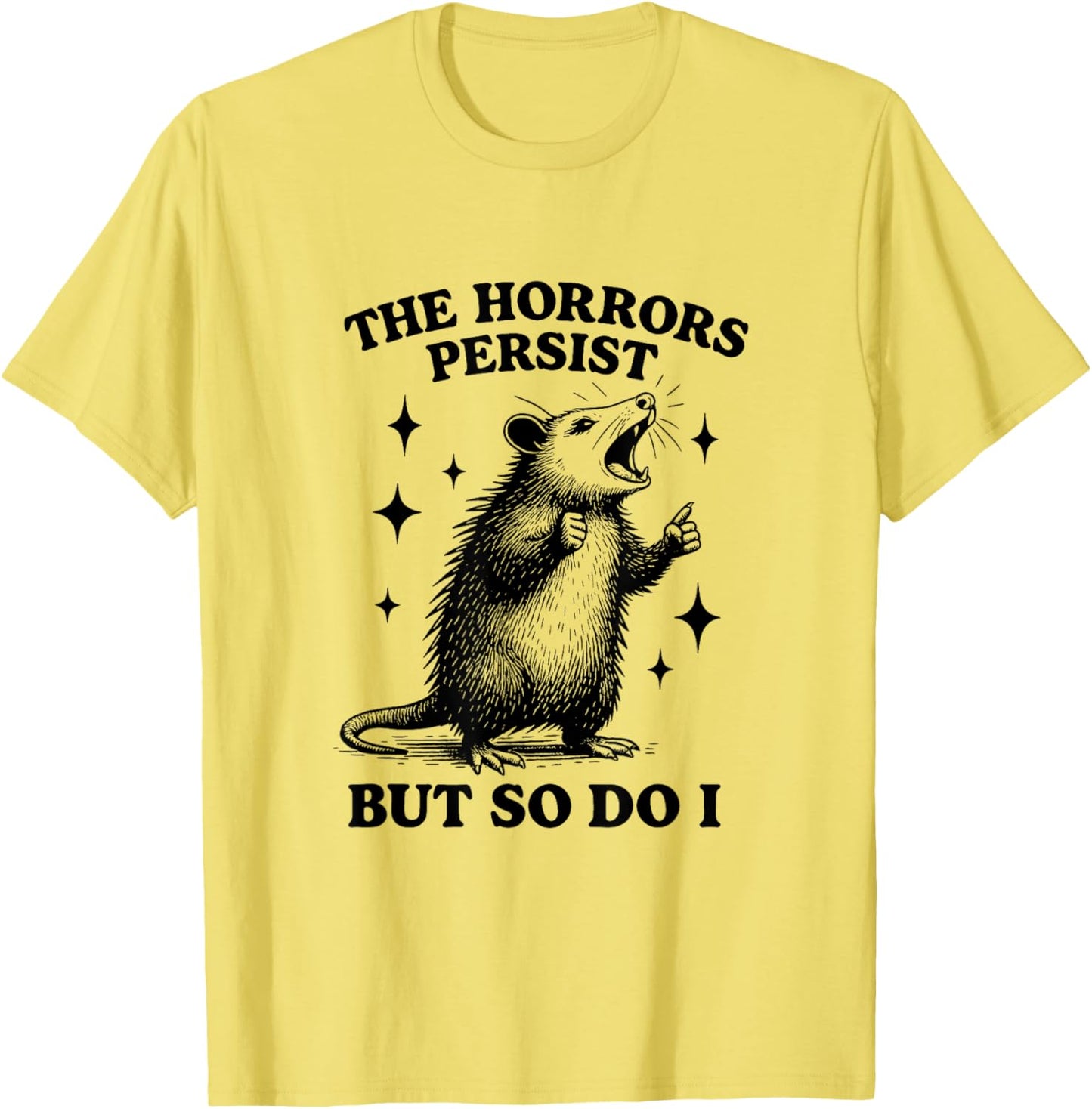 The Horrors Persist But So Do I Mental Health Art