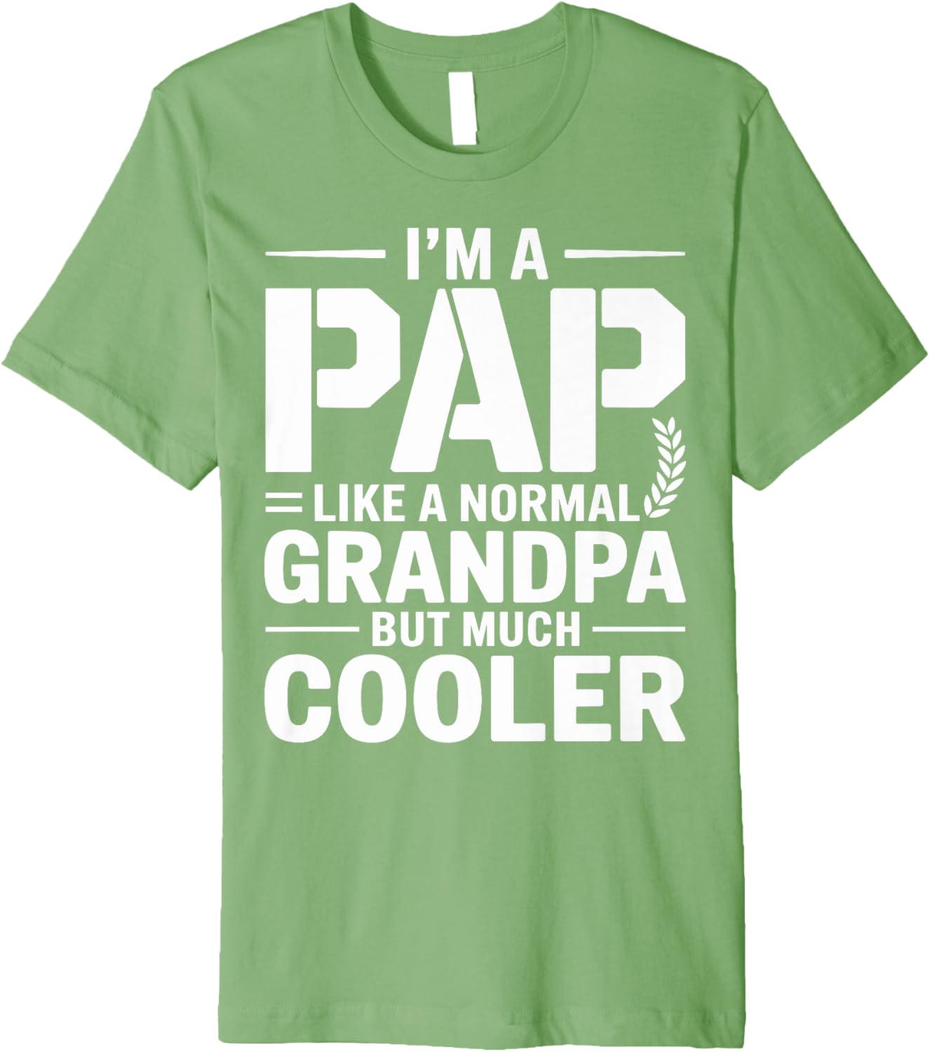 Mens Pap Like a Grandpa Only Cooler Southern Grandfather Premium