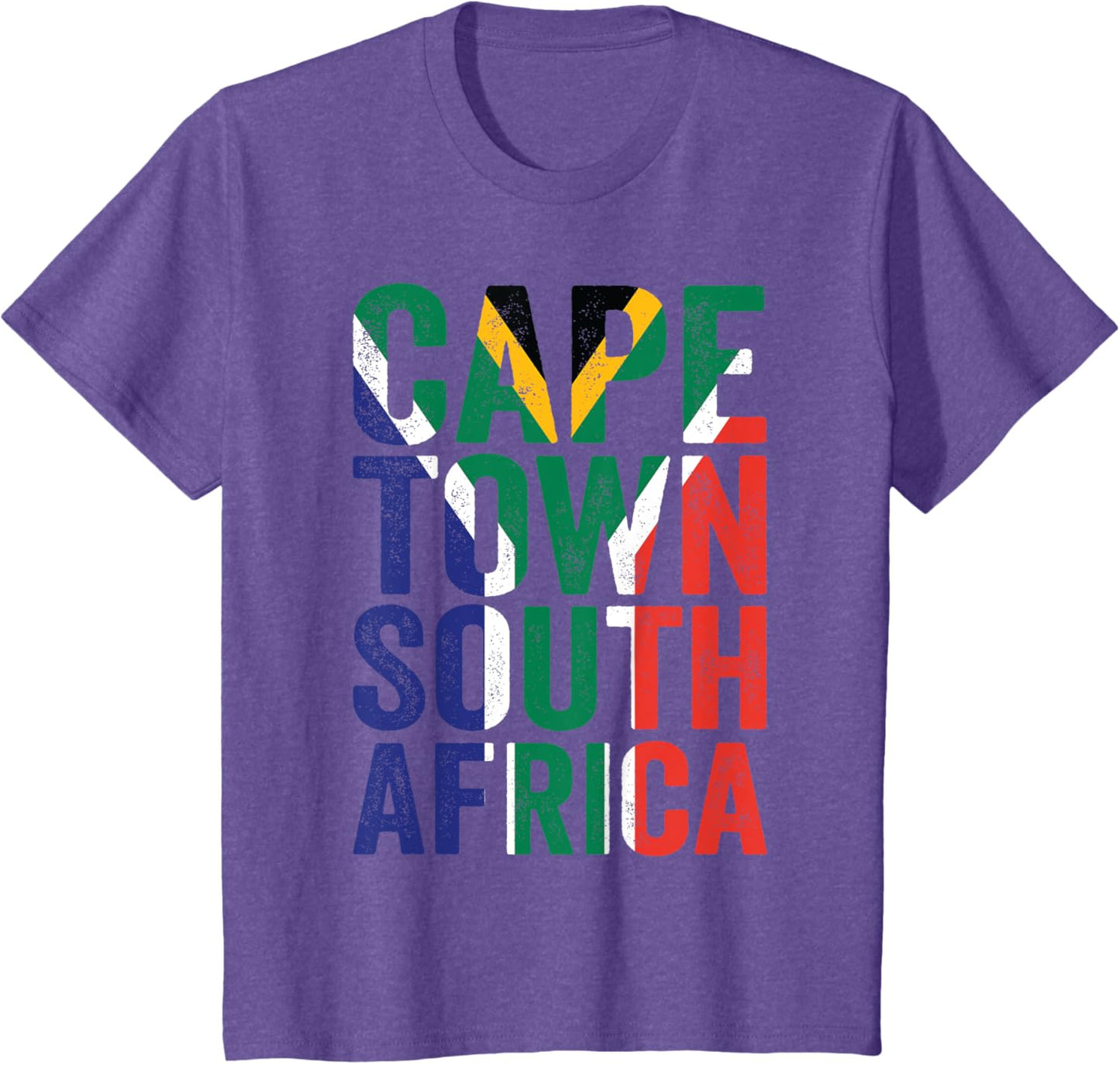 Cape Town South Africa Retro Flag Travel Vacation Souvenir