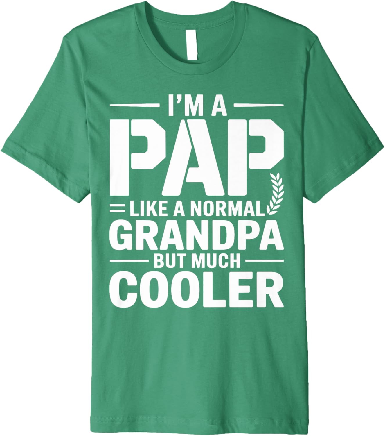 Mens Pap Like a Grandpa Only Cooler Southern Grandfather Premium