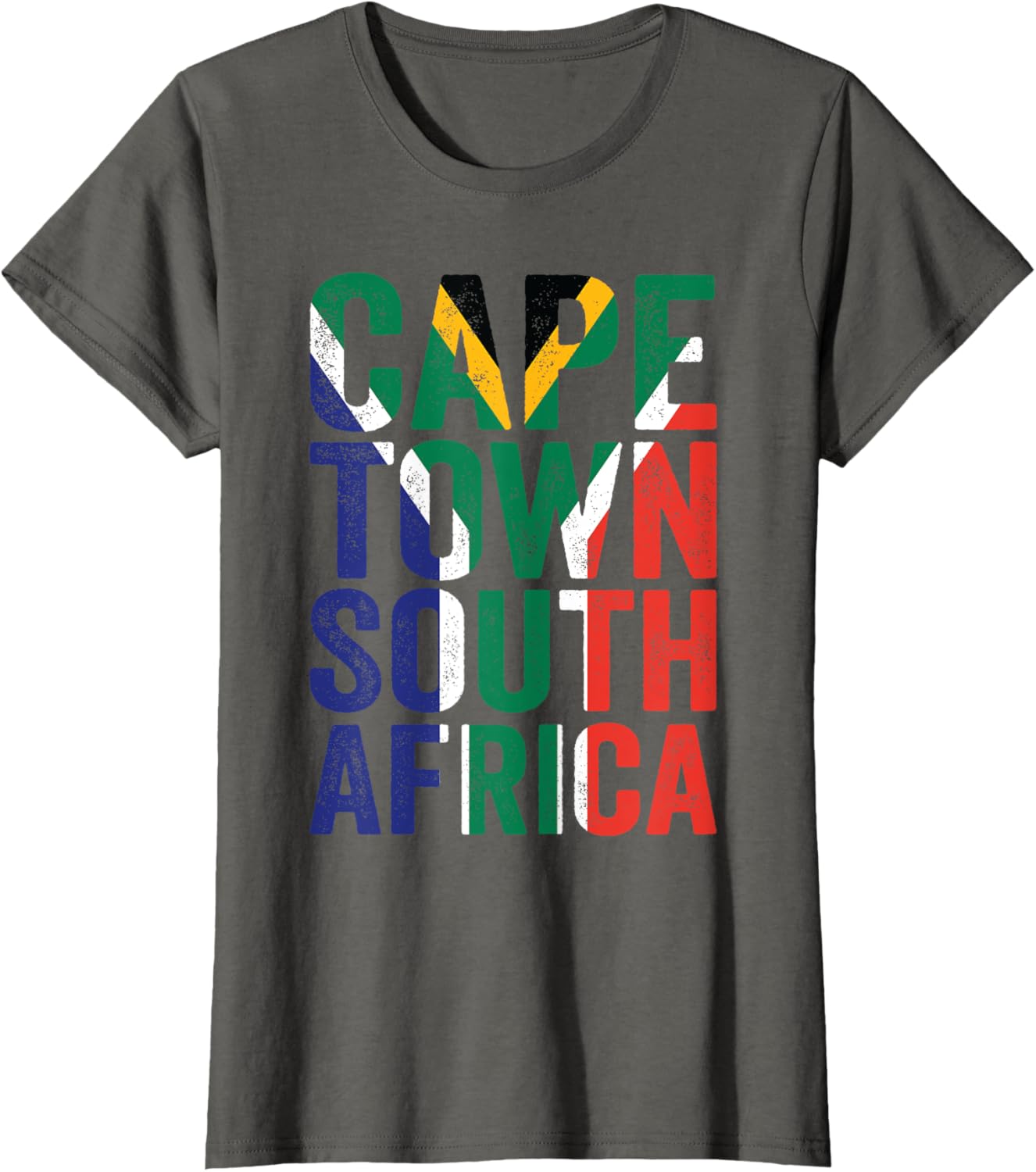 Cape Town South Africa Retro Flag Travel Vacation Souvenir