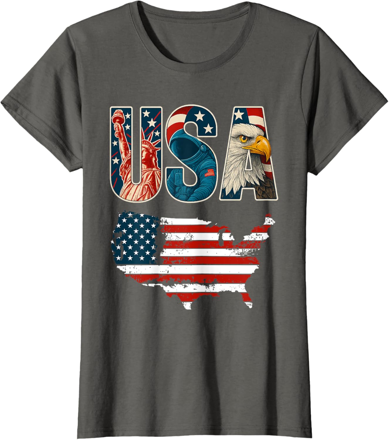 USA US Patriotic 4th of July America Flag Freedom Eagle