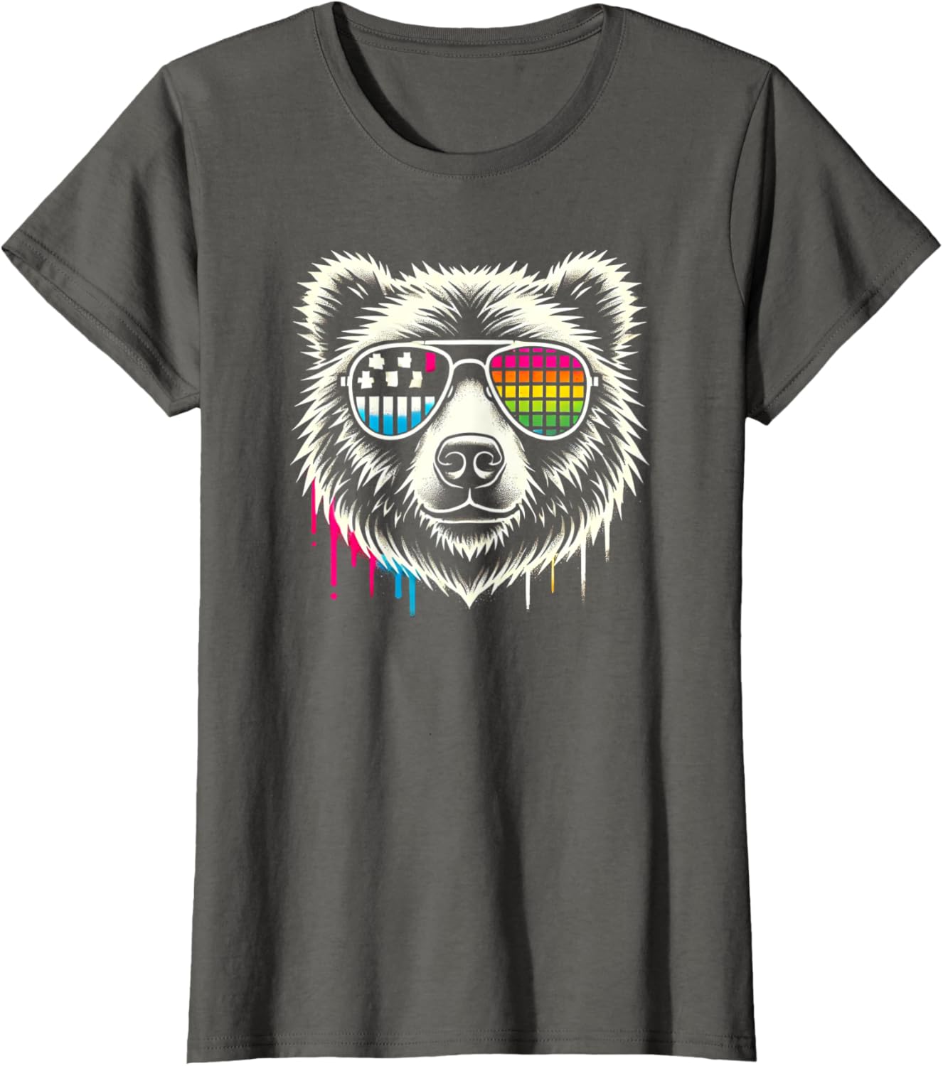 Retro Bear Sunglasses Cool Vintage Animal