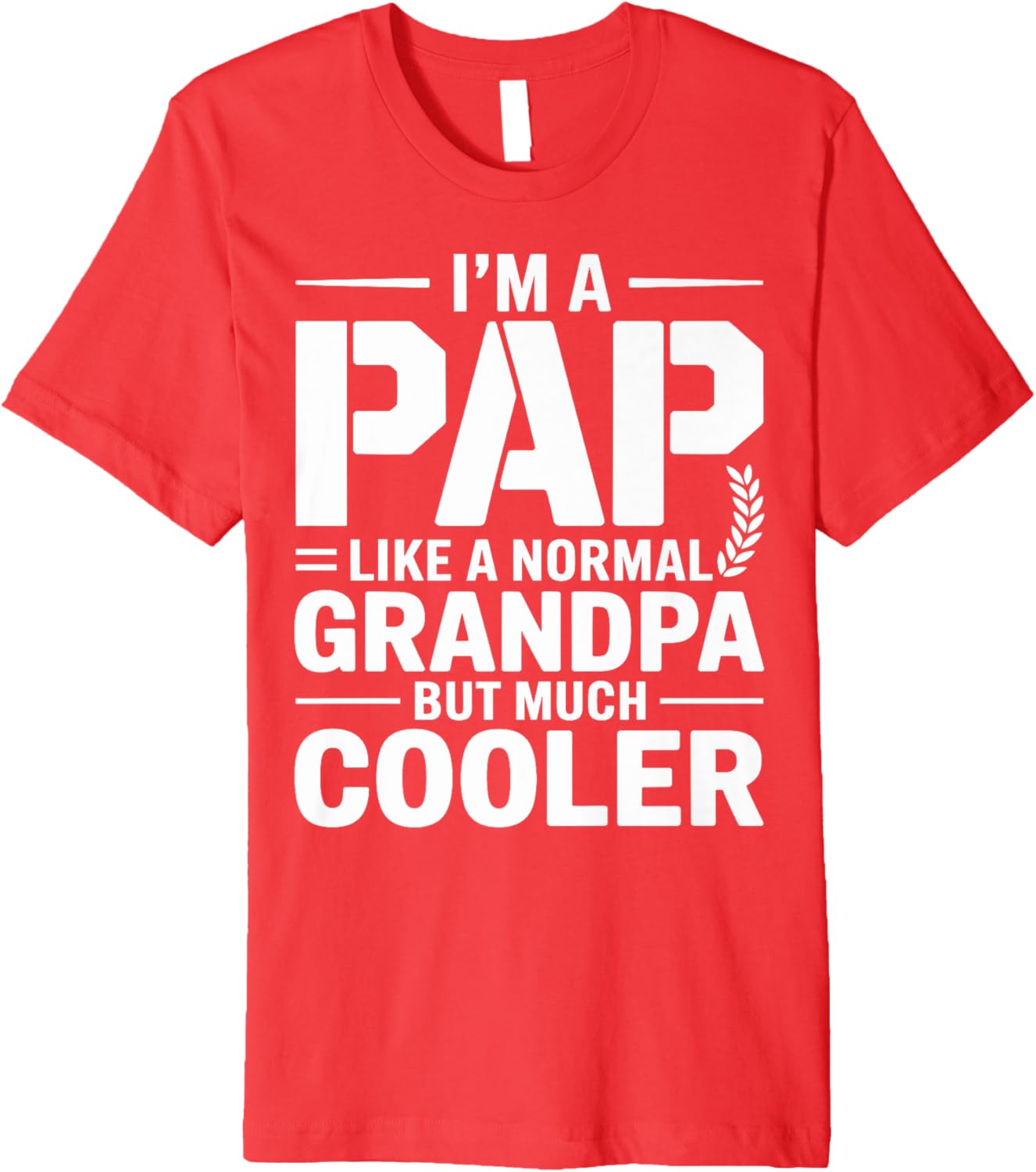 Mens Pap Like a Grandpa Only Cooler Southern Grandfather Premium