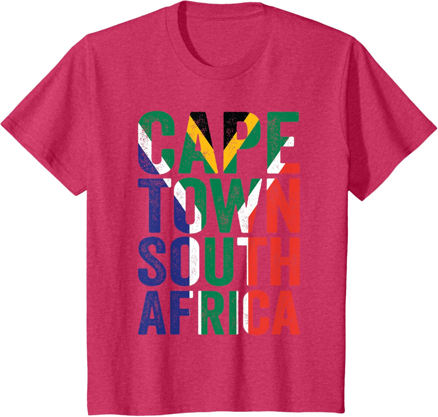 Cape Town South Africa Retro Flag Travel Vacation Souvenir