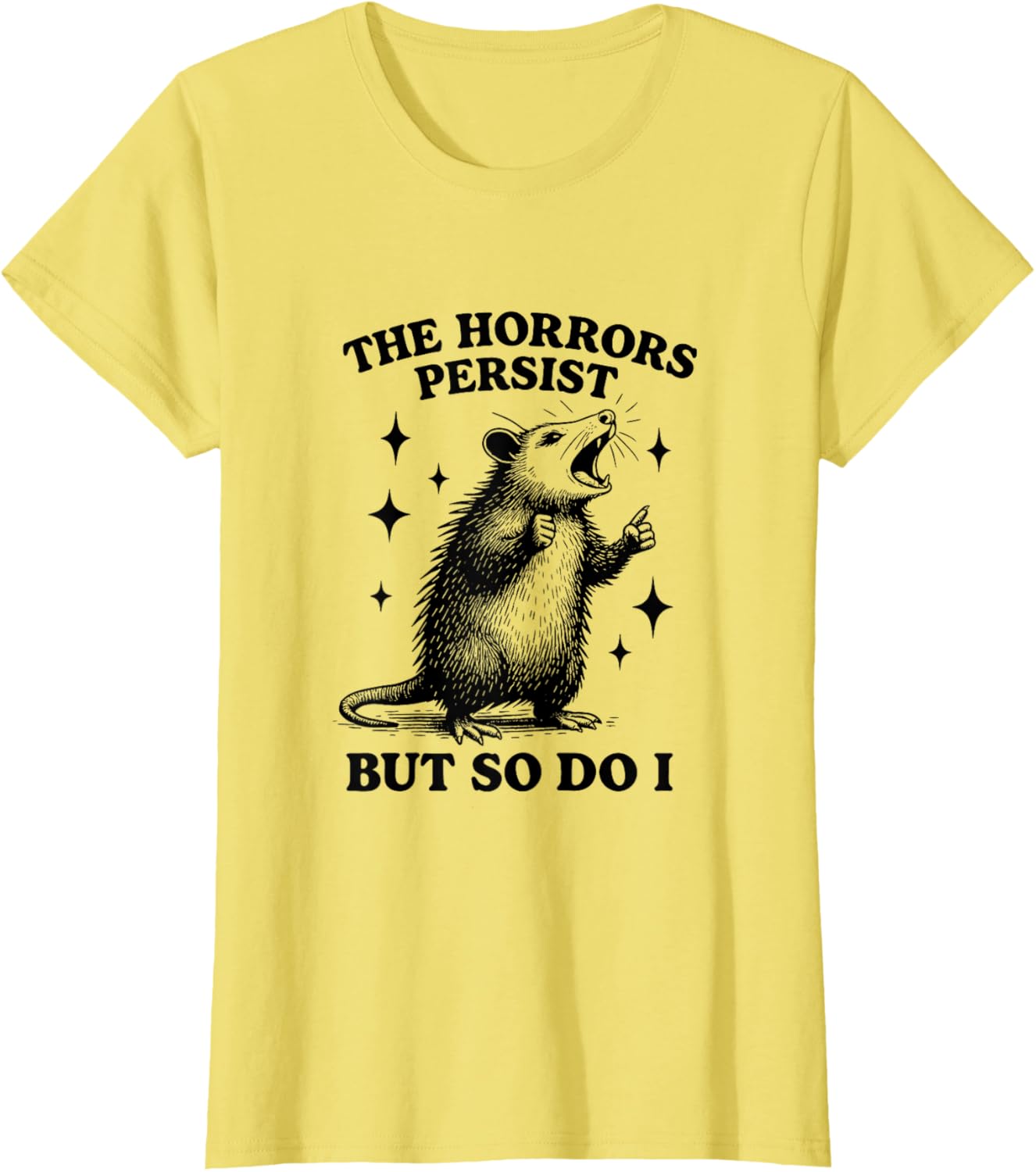 The Horrors Persist But So Do I Mental Health Art