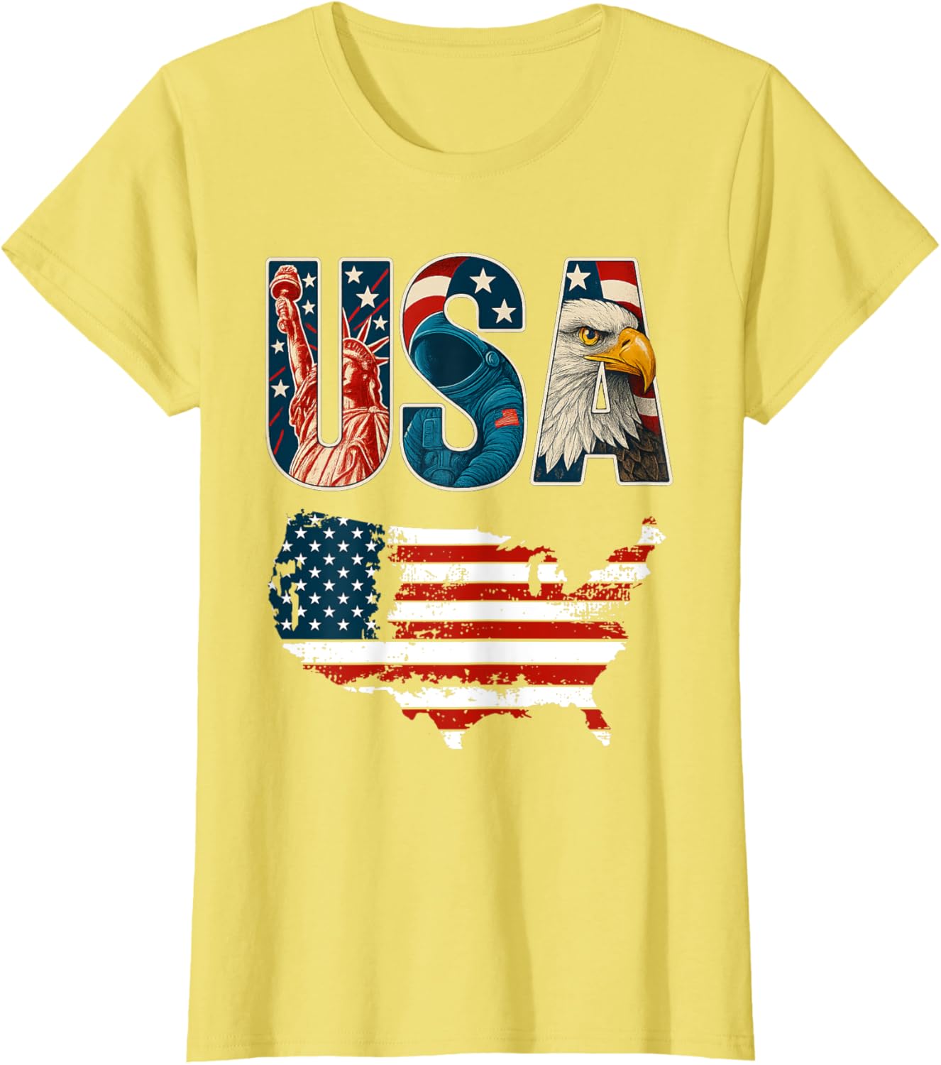 USA US Patriotic 4th of July America Flag Freedom Eagle