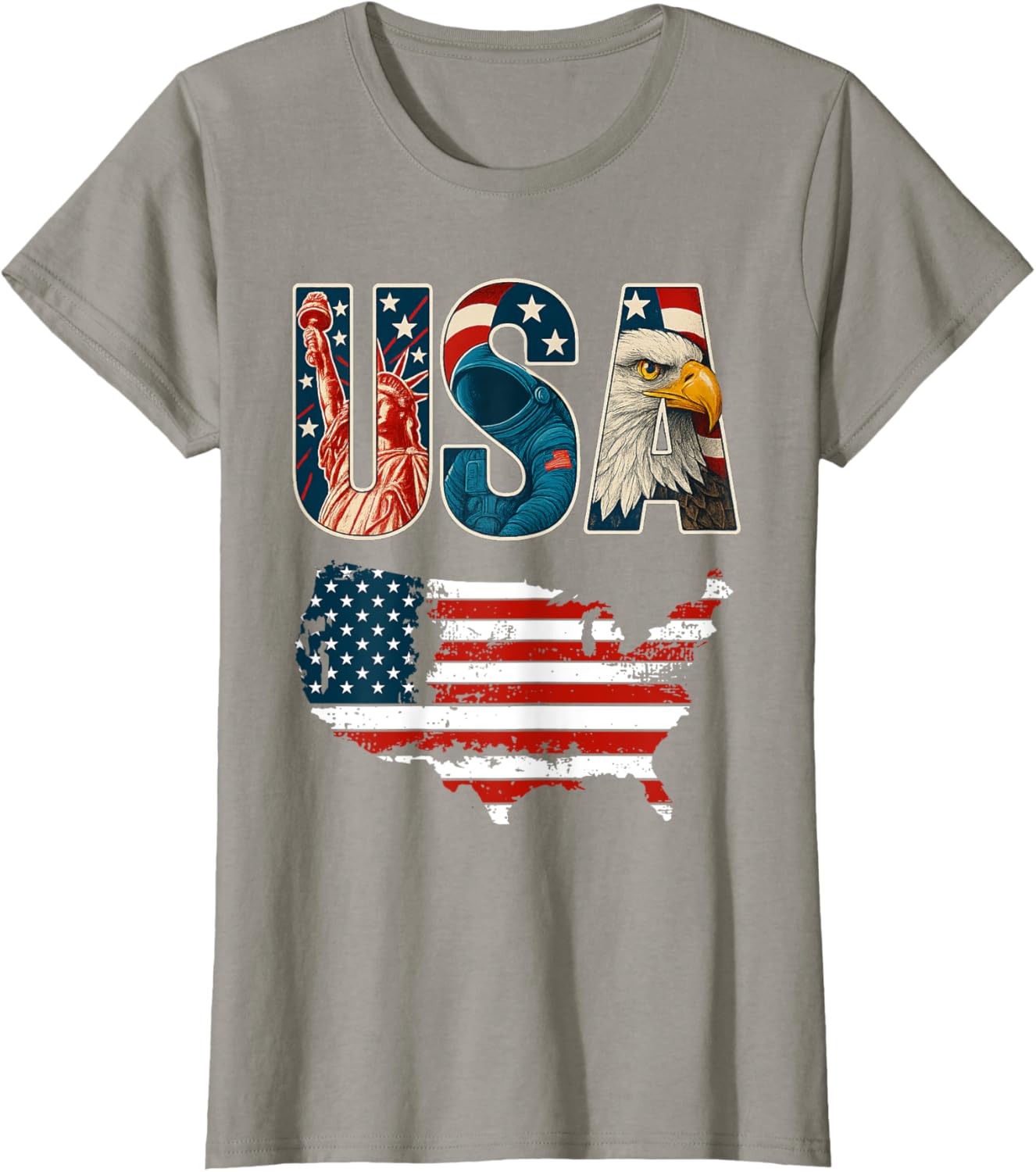 USA US Patriotic 4th of July America Flag Freedom Eagle