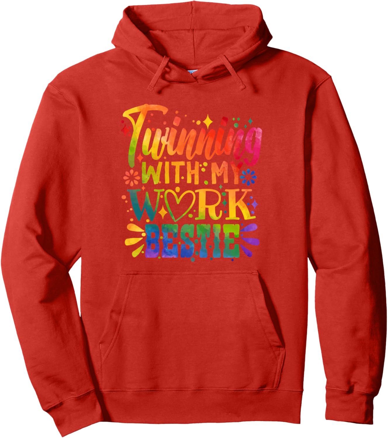 Twinning with My Bestie Spirit Week Twin Day BFF Matching Pullover Hoodie