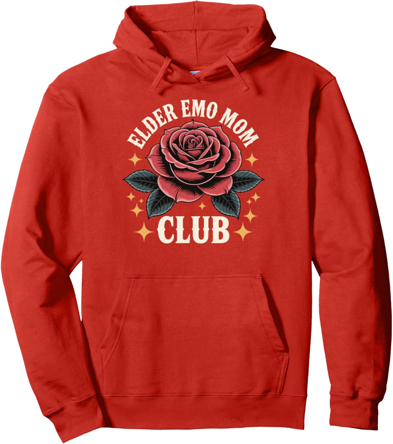 Elder Emo Mom Club Emo Lifestyle Emo Music Goth Subculture Pullover Hoodie