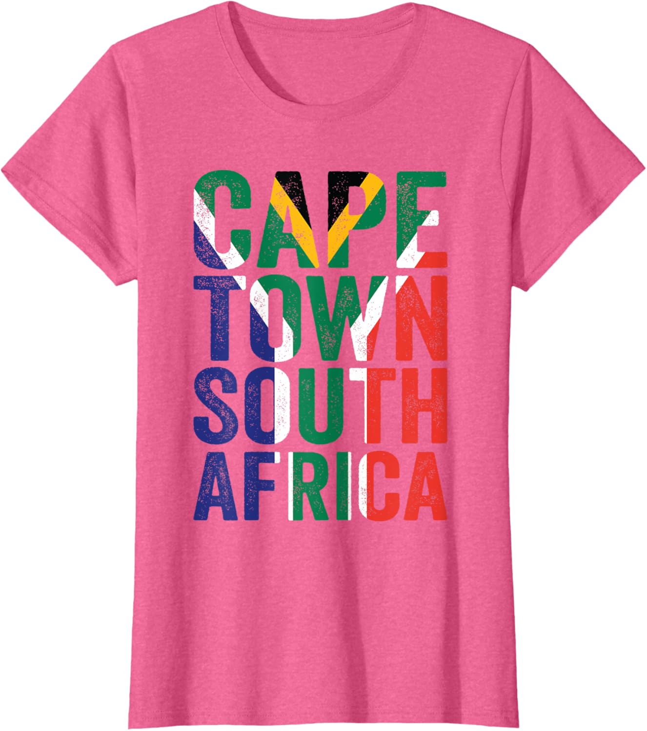 Cape Town South Africa Retro Flag Travel Vacation Souvenir