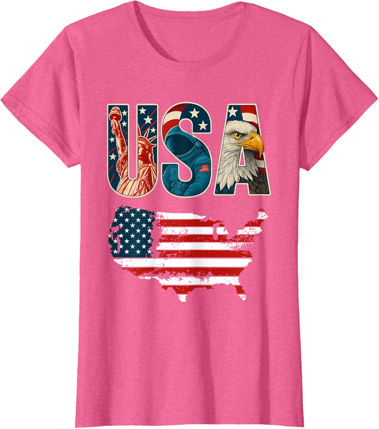 USA US Patriotic 4th of July America Flag Freedom Eagle
