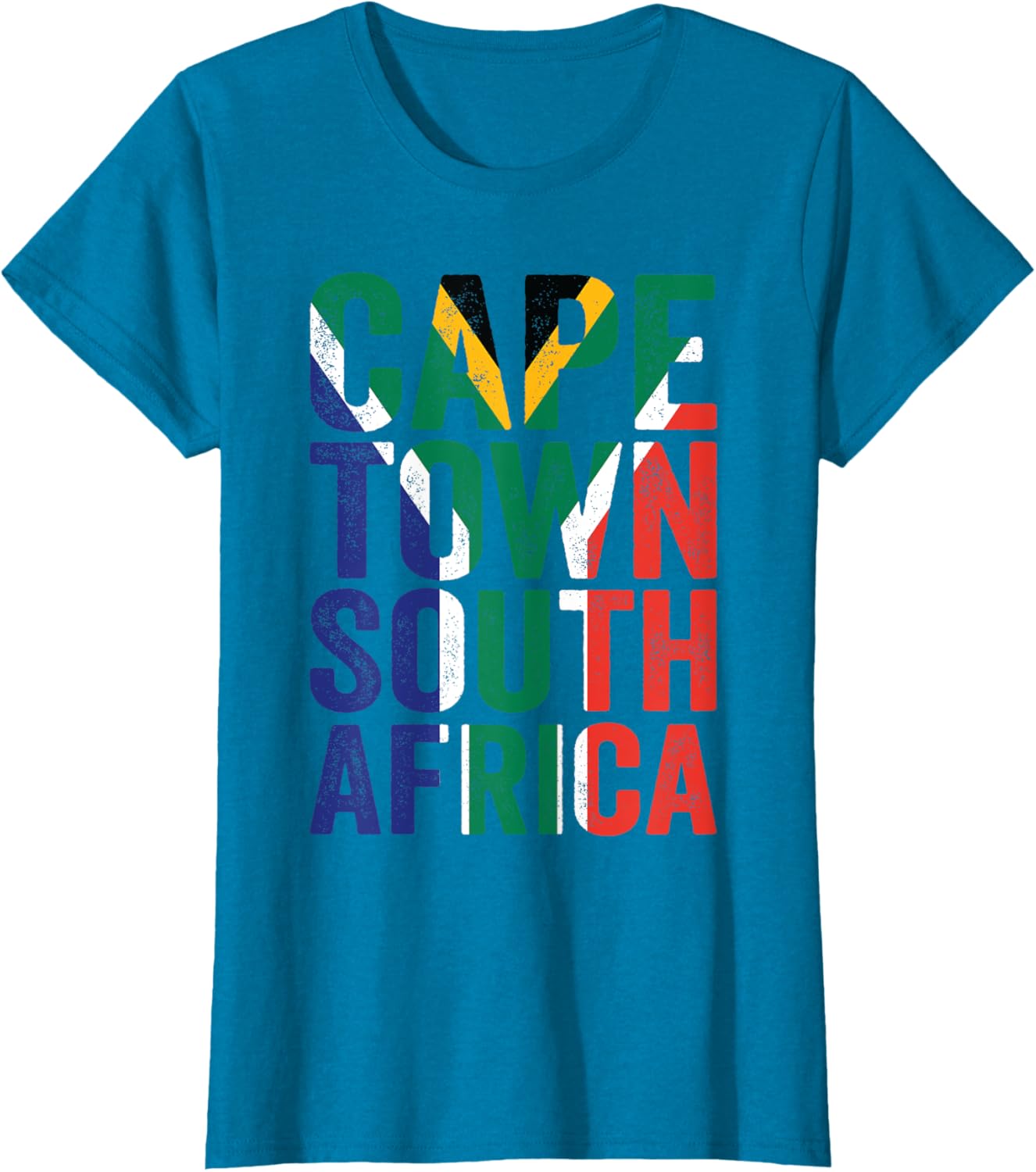 Cape Town South Africa Retro Flag Travel Vacation Souvenir