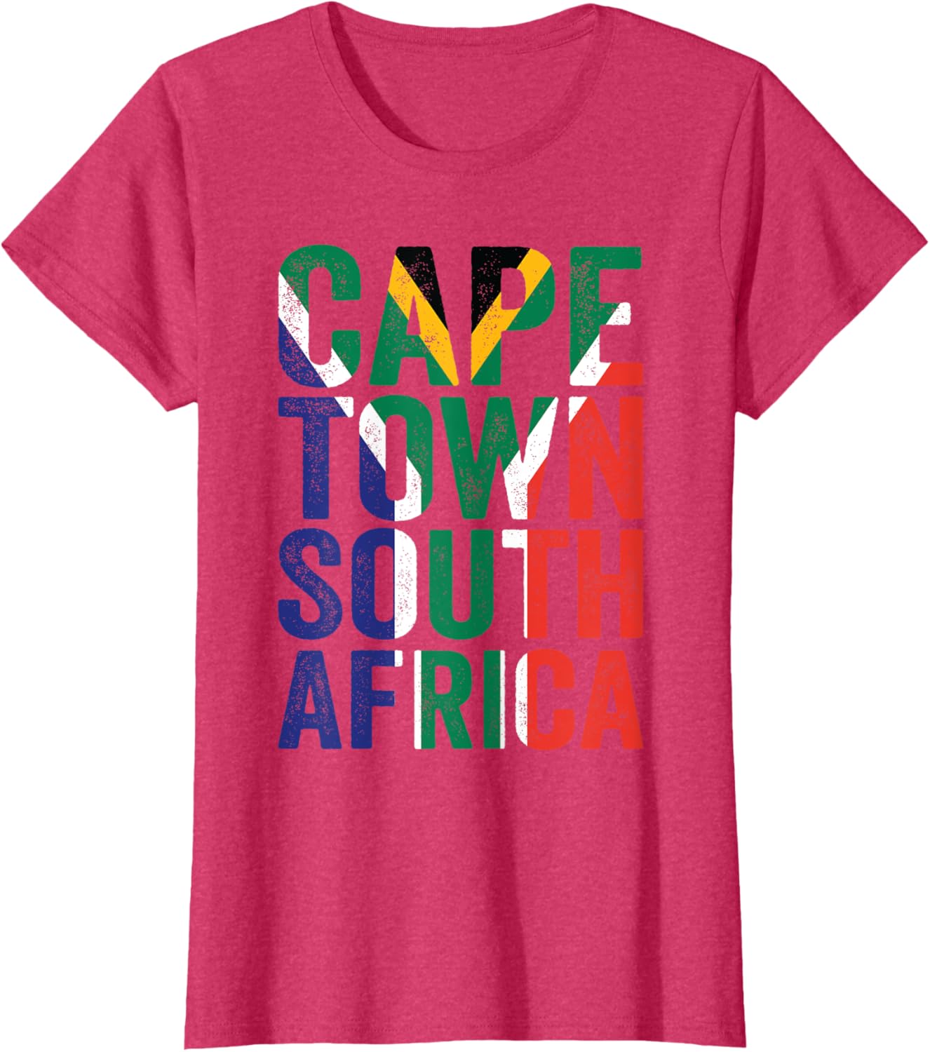 Cape Town South Africa Retro Flag Travel Vacation Souvenir